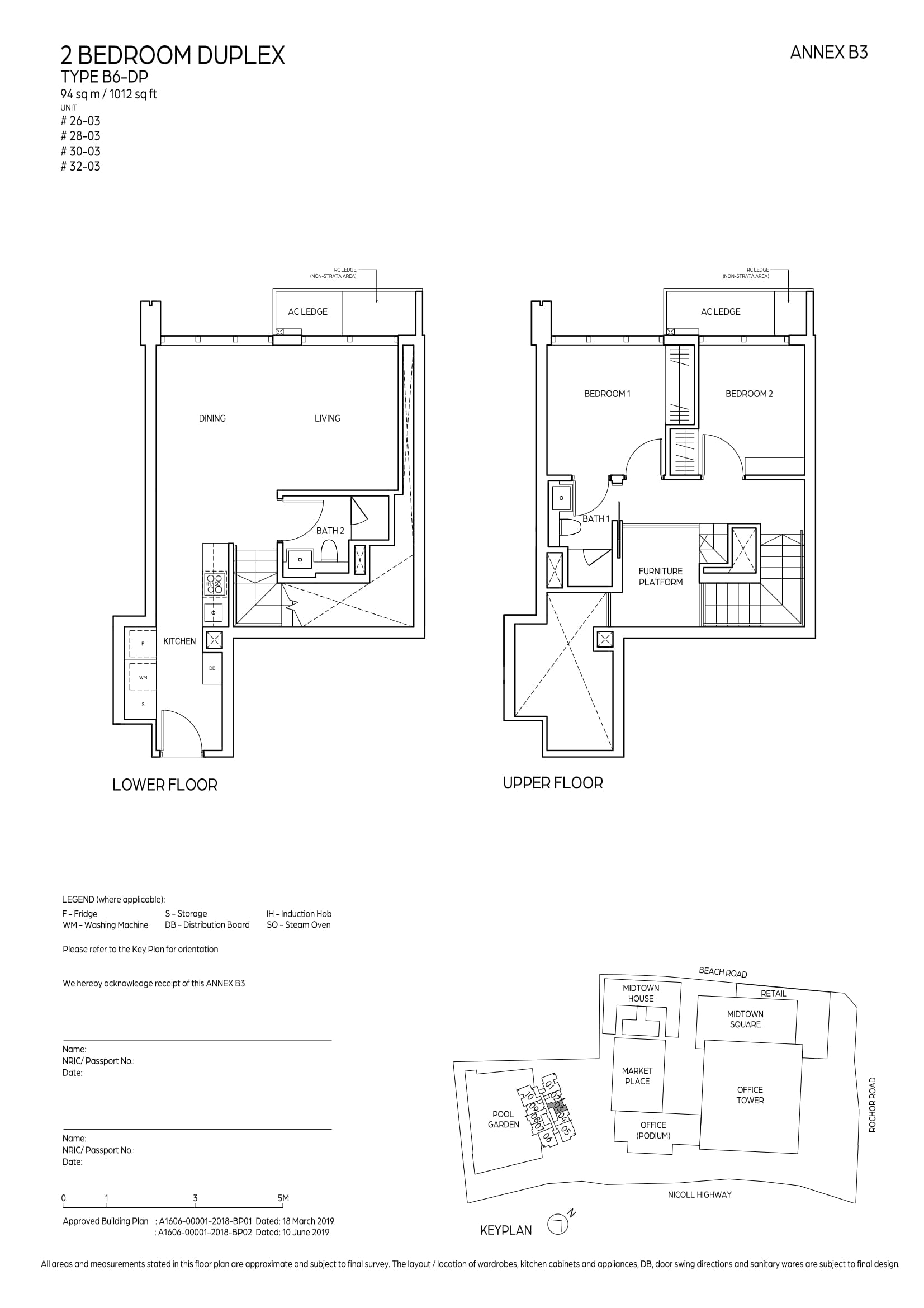 B6-DP floor plan