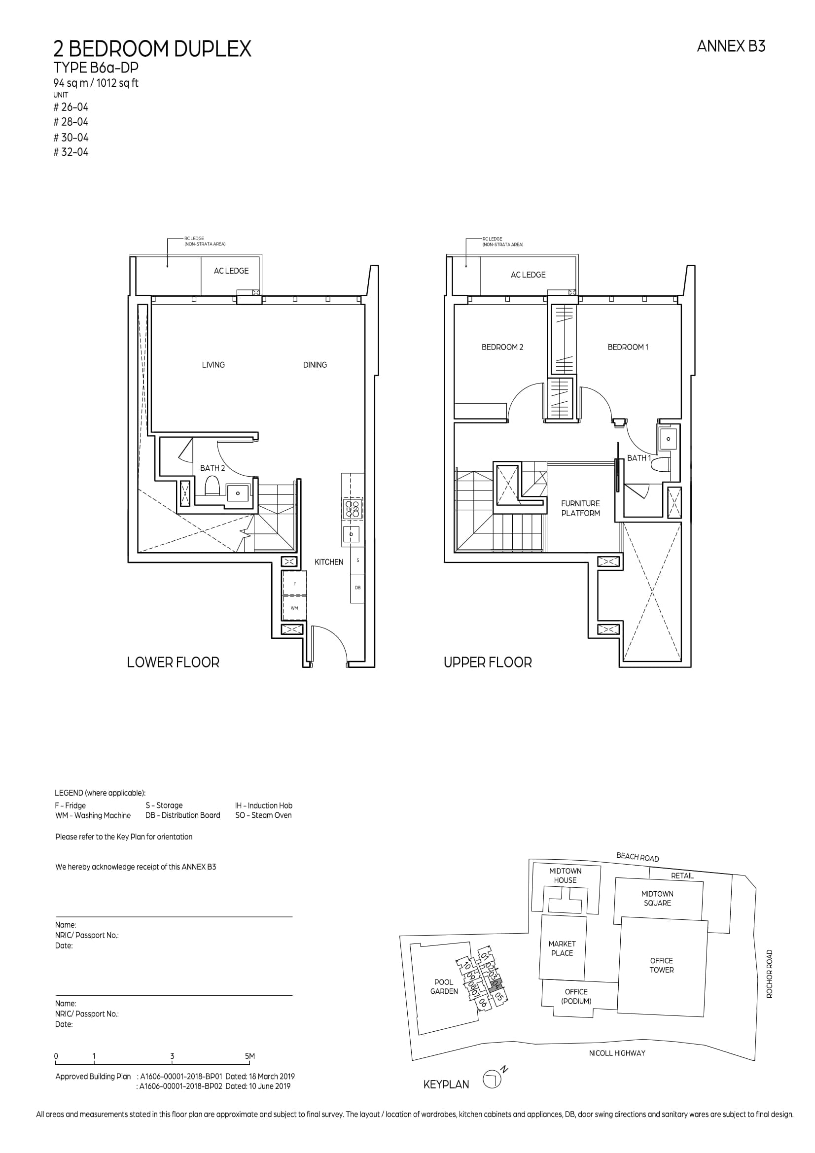 B6a-DP floor plan