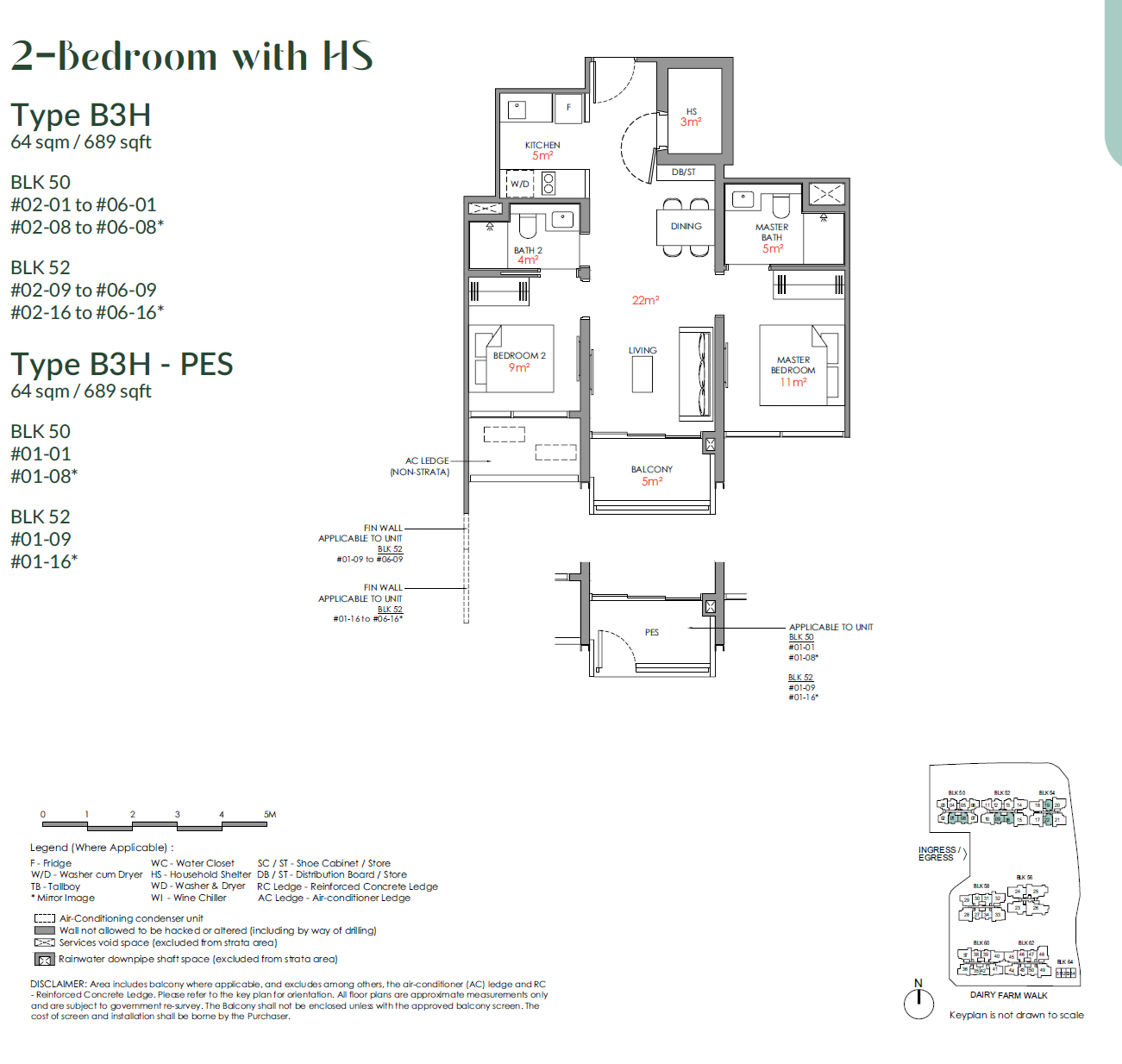 B3HPES floor plan