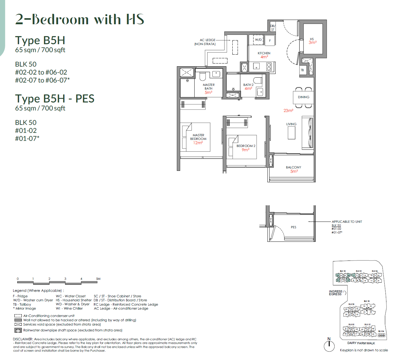B5H floor plan