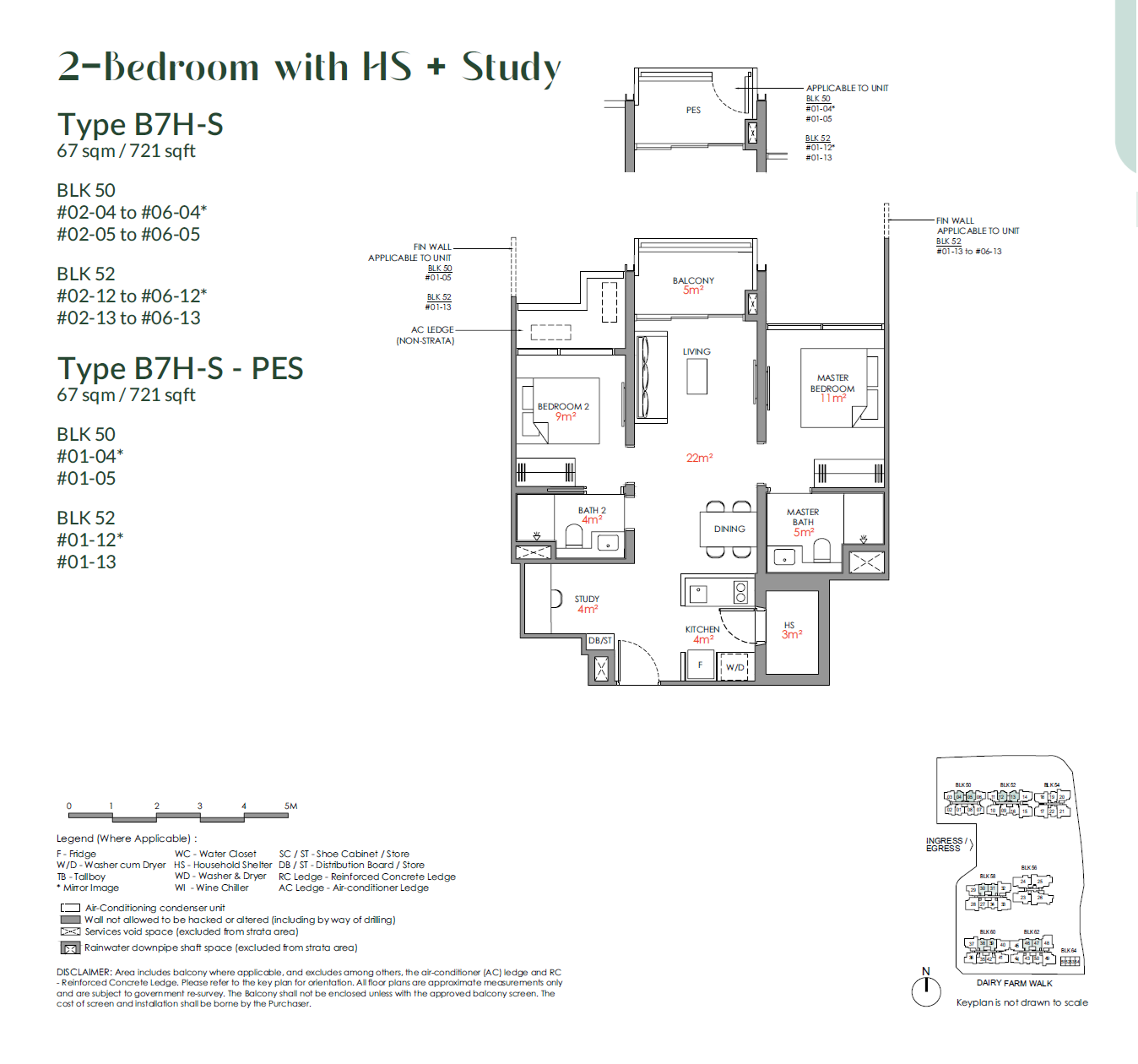 B7HSPES floor plan
