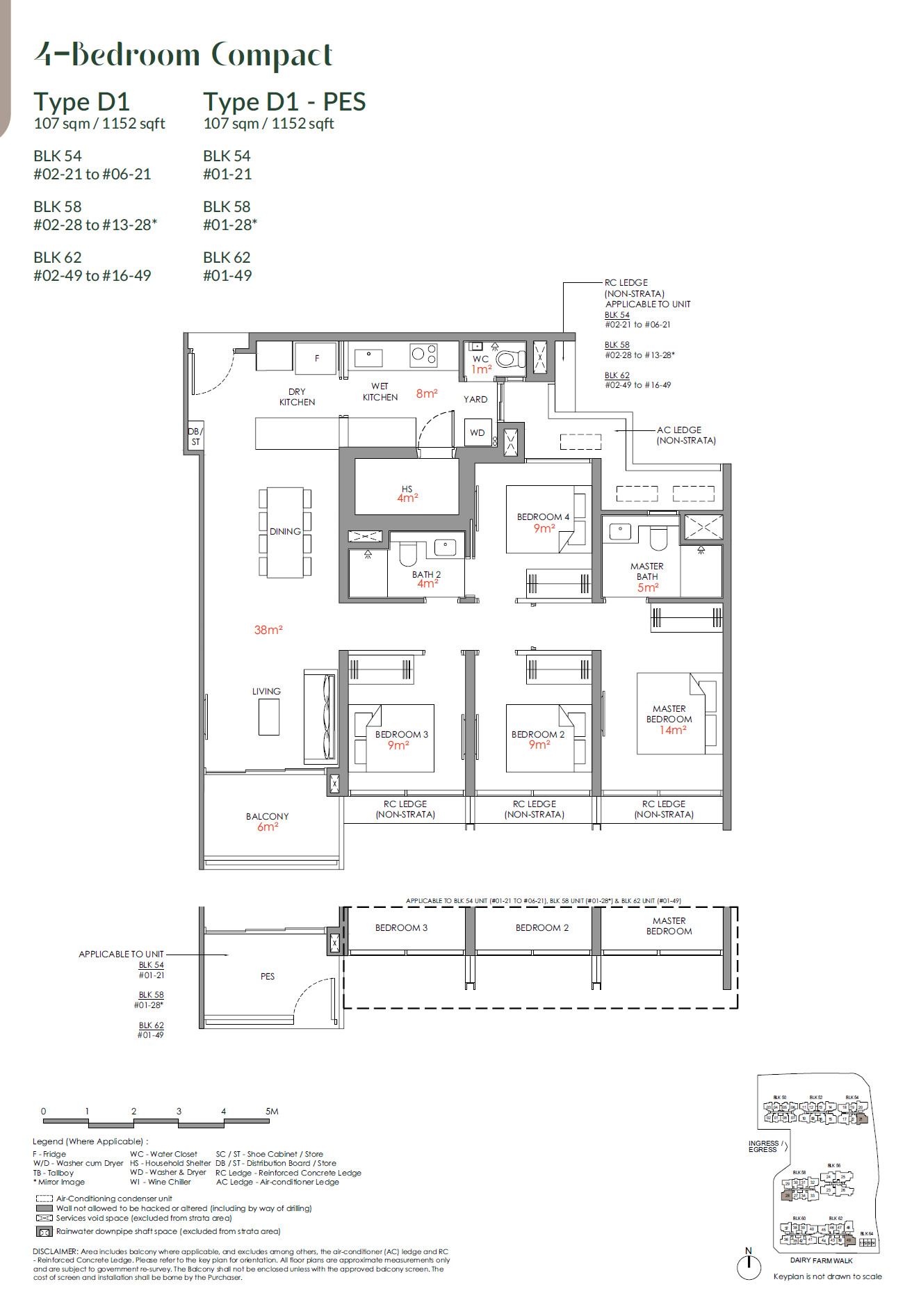 D1PES floor plan