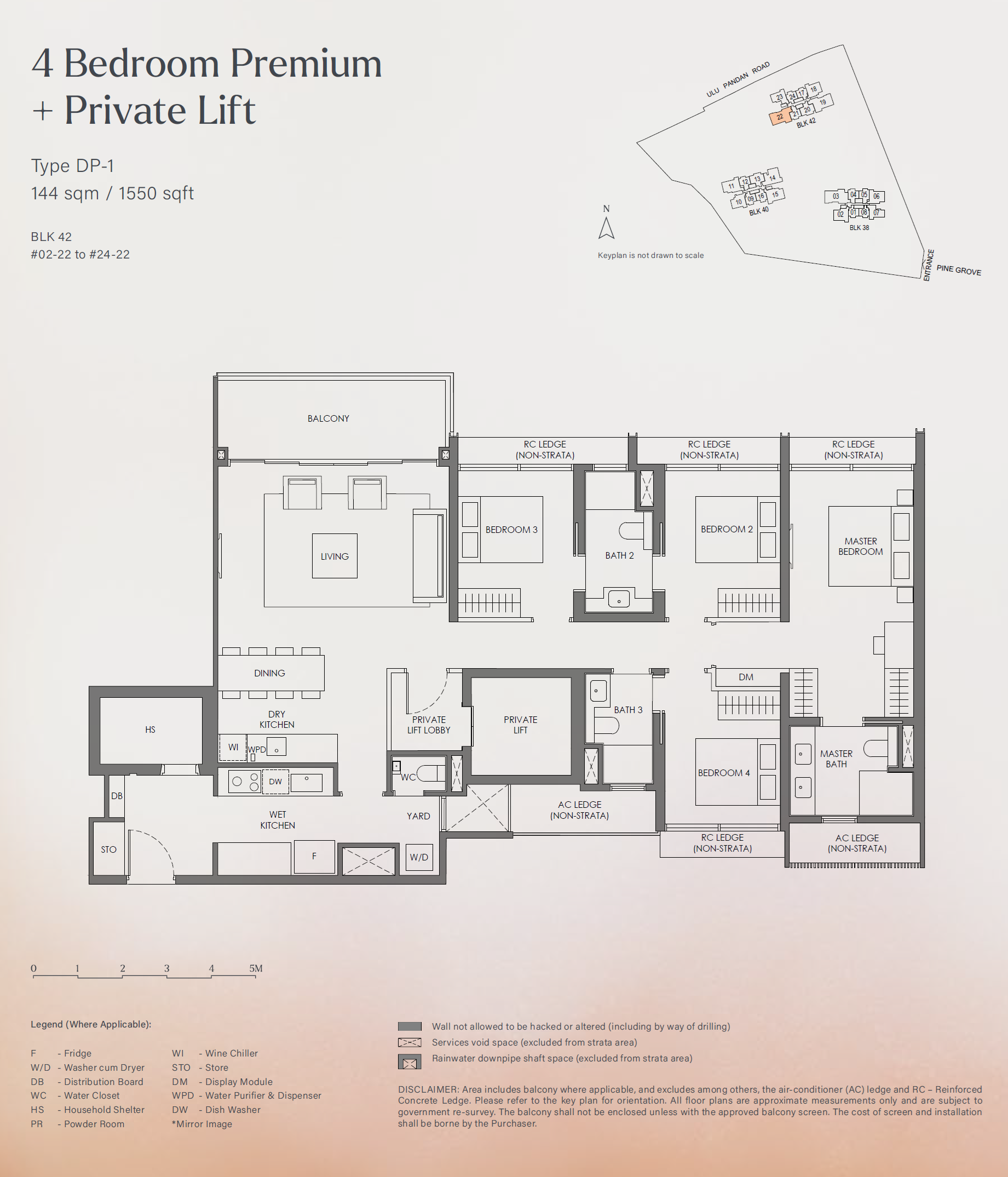 DP-1 floor plan