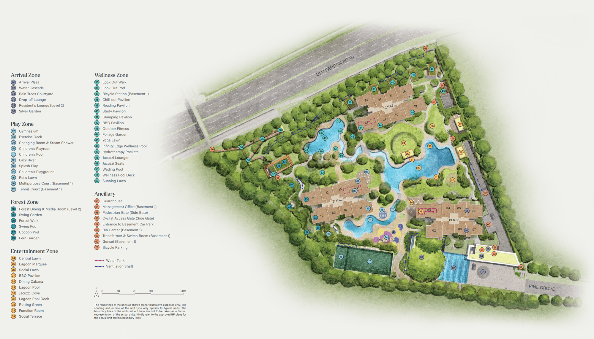 Nava Grove 宁芳苑 (Níng Fāng Yuàn) site plan 2