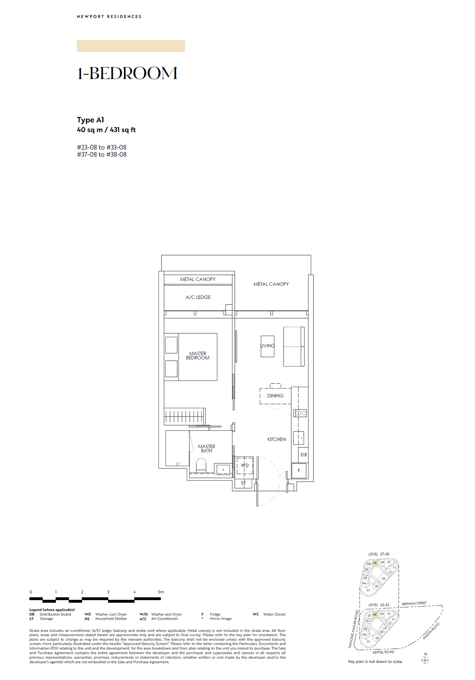 A1 floor plan
