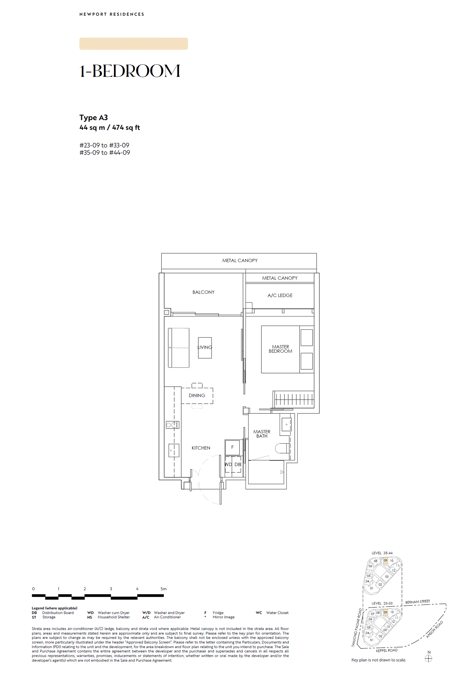 A3 floor plan