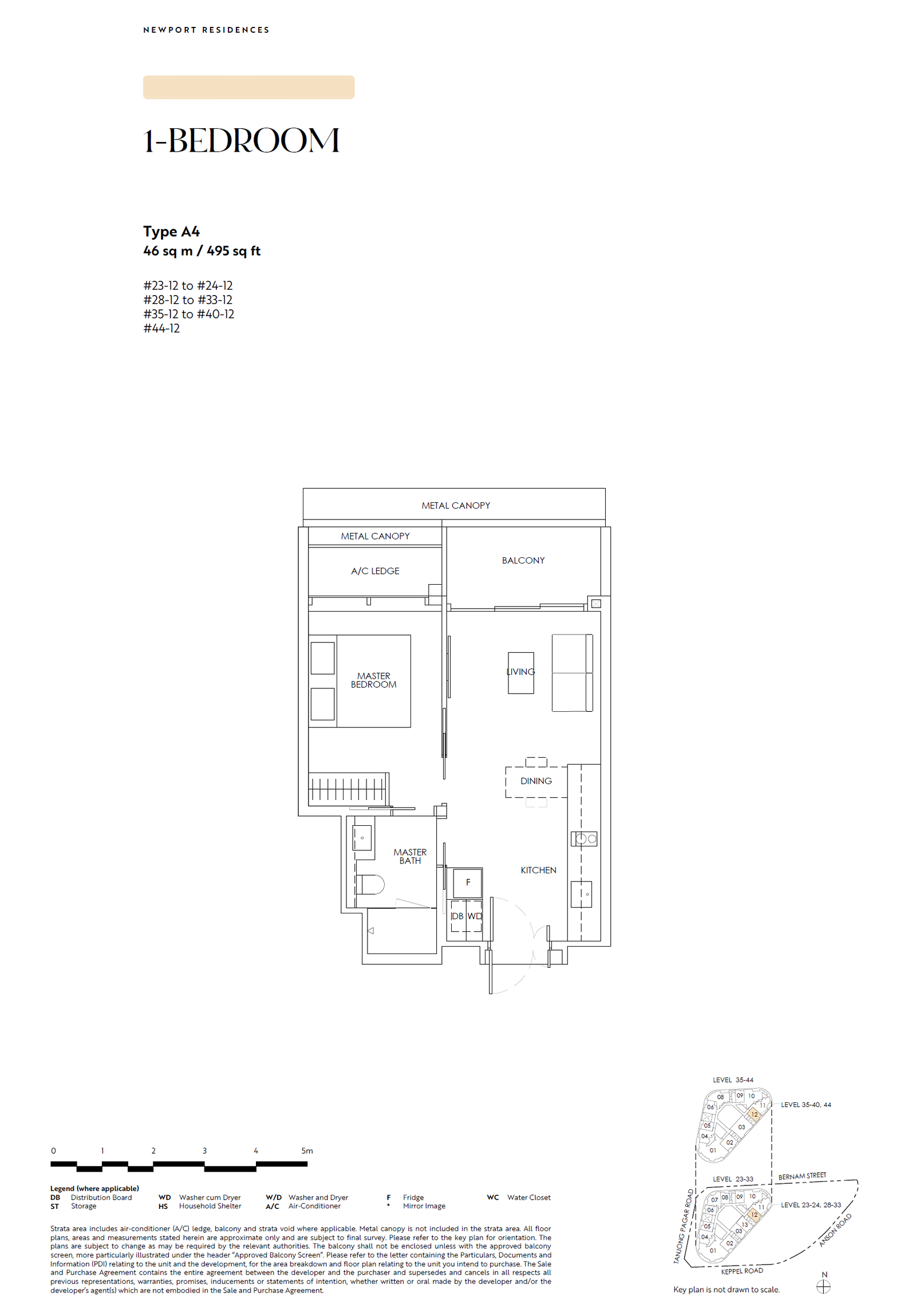 A4 floor plan