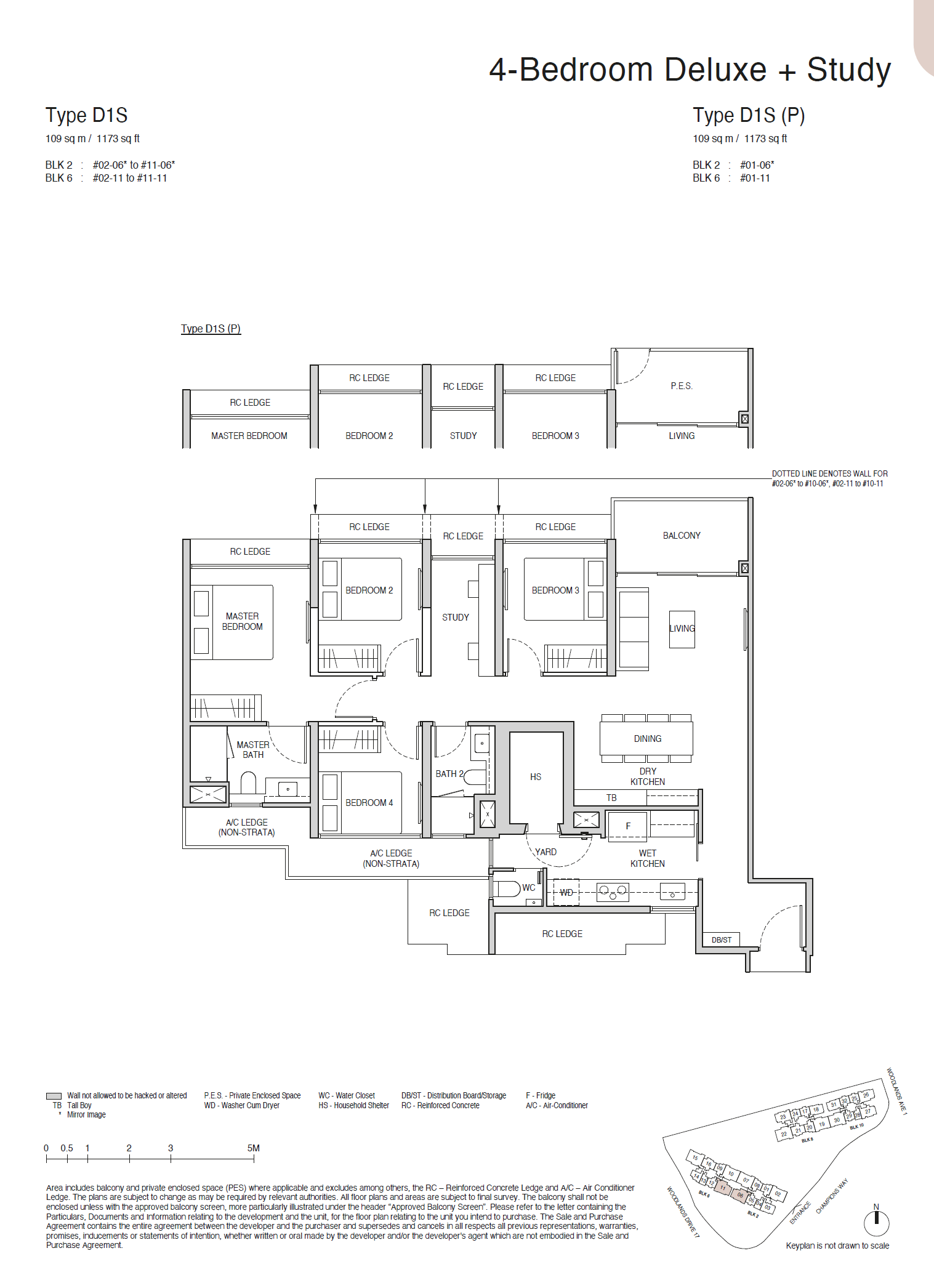 D1S floor plan