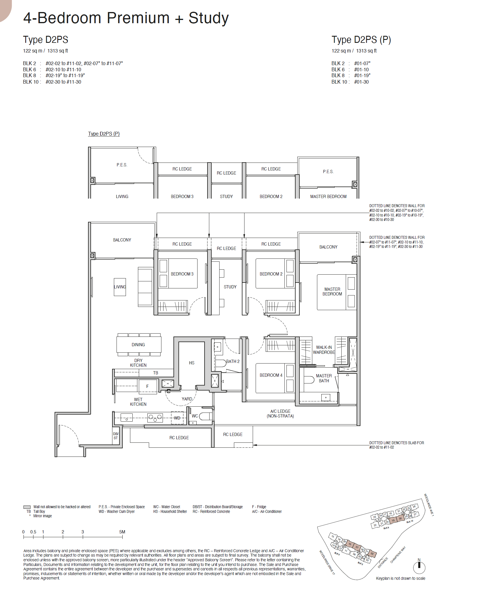 D2PS(P) floor plan