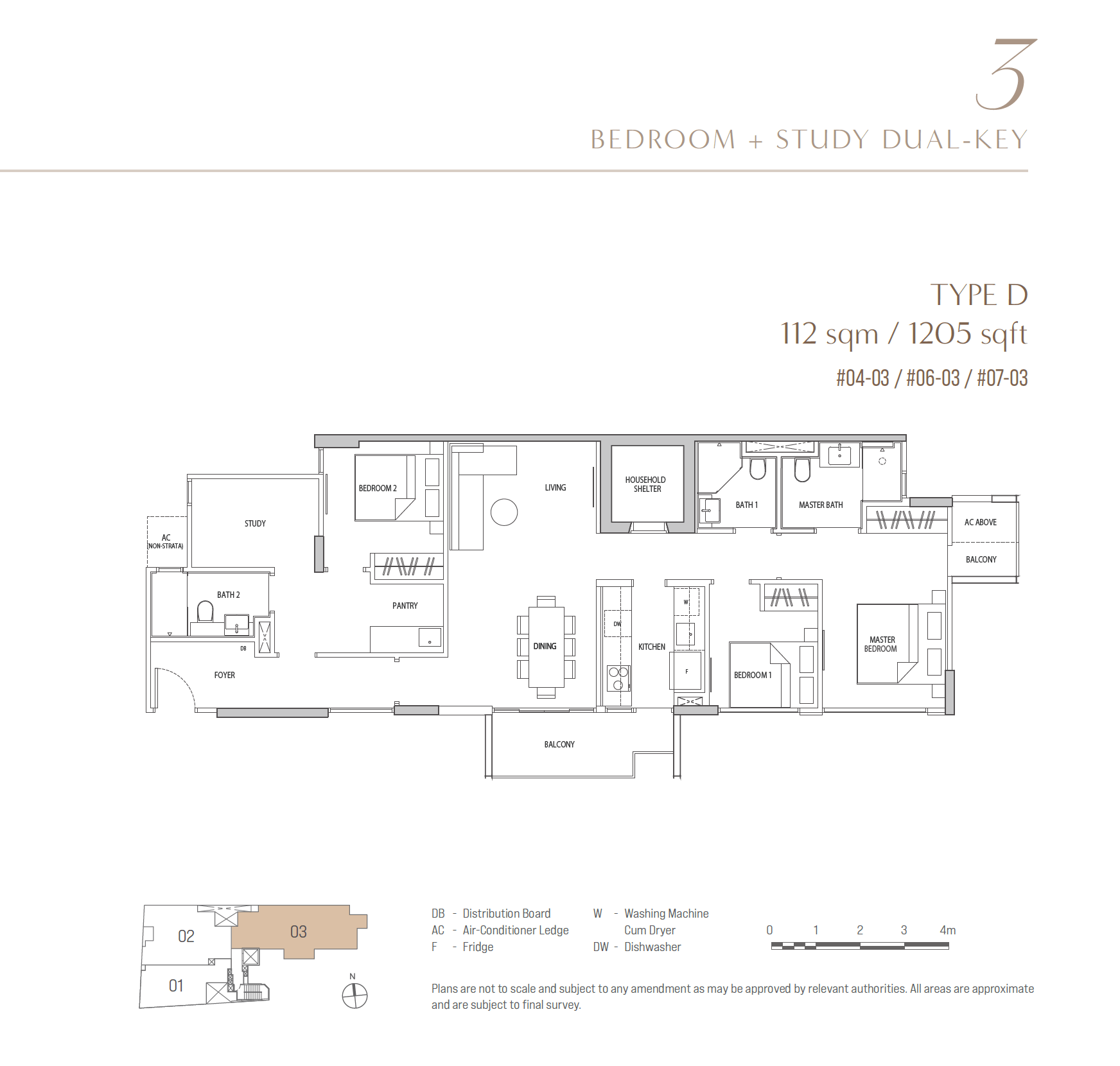 D floor plan