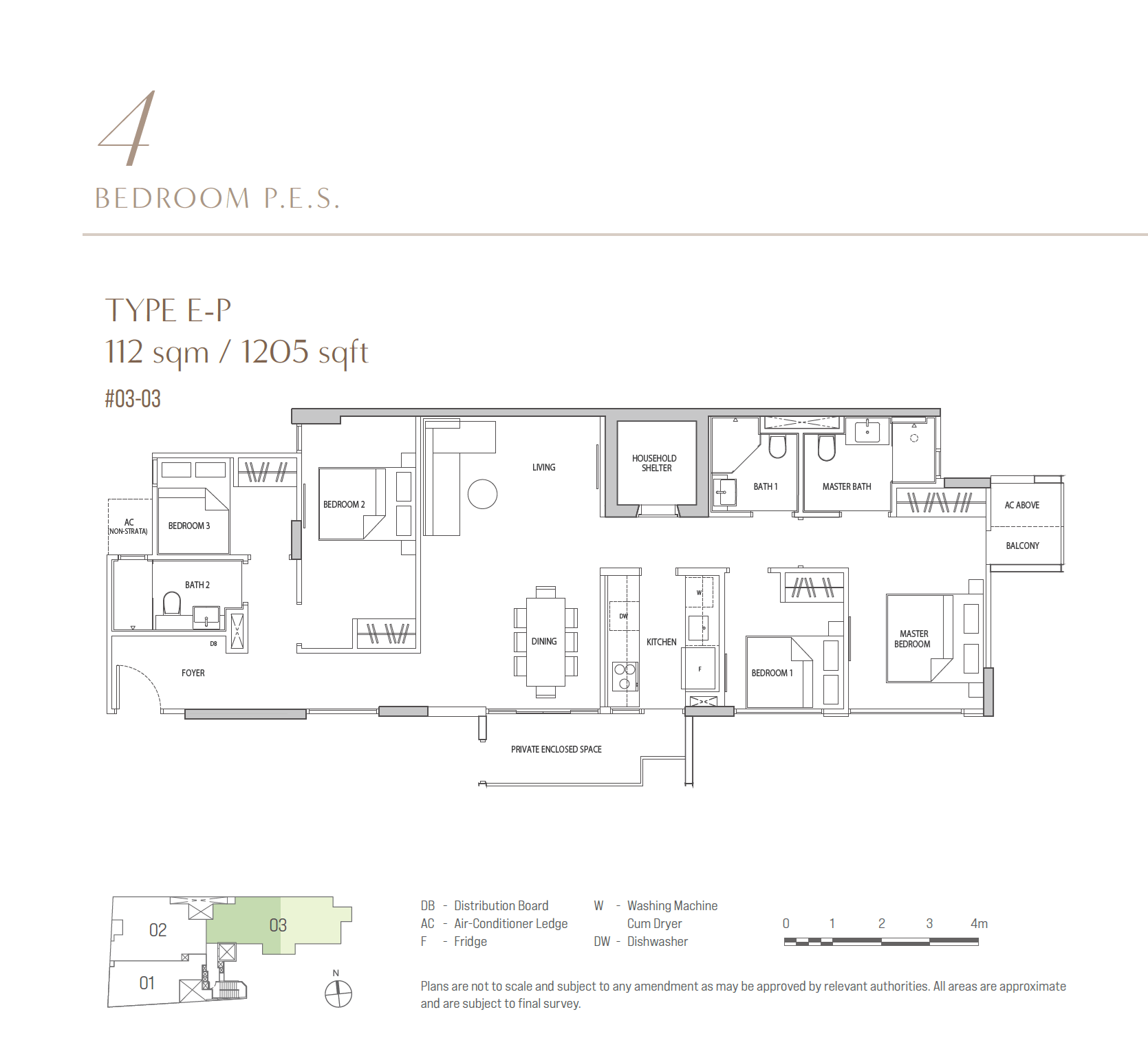 E-P floor plan