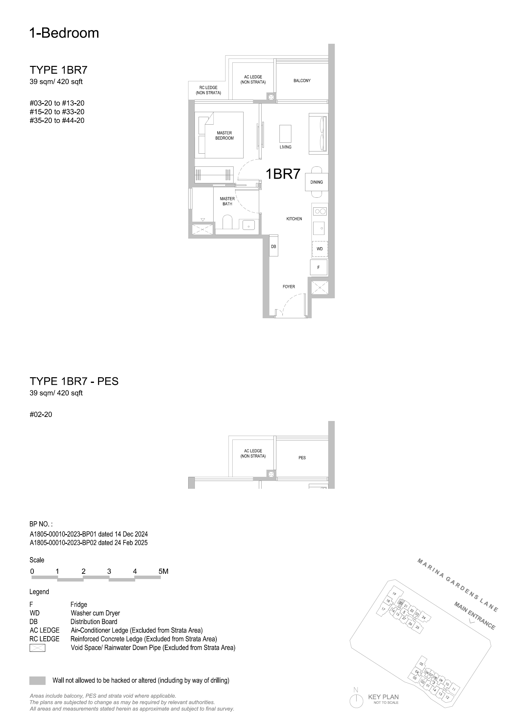 1BR7 floor plan