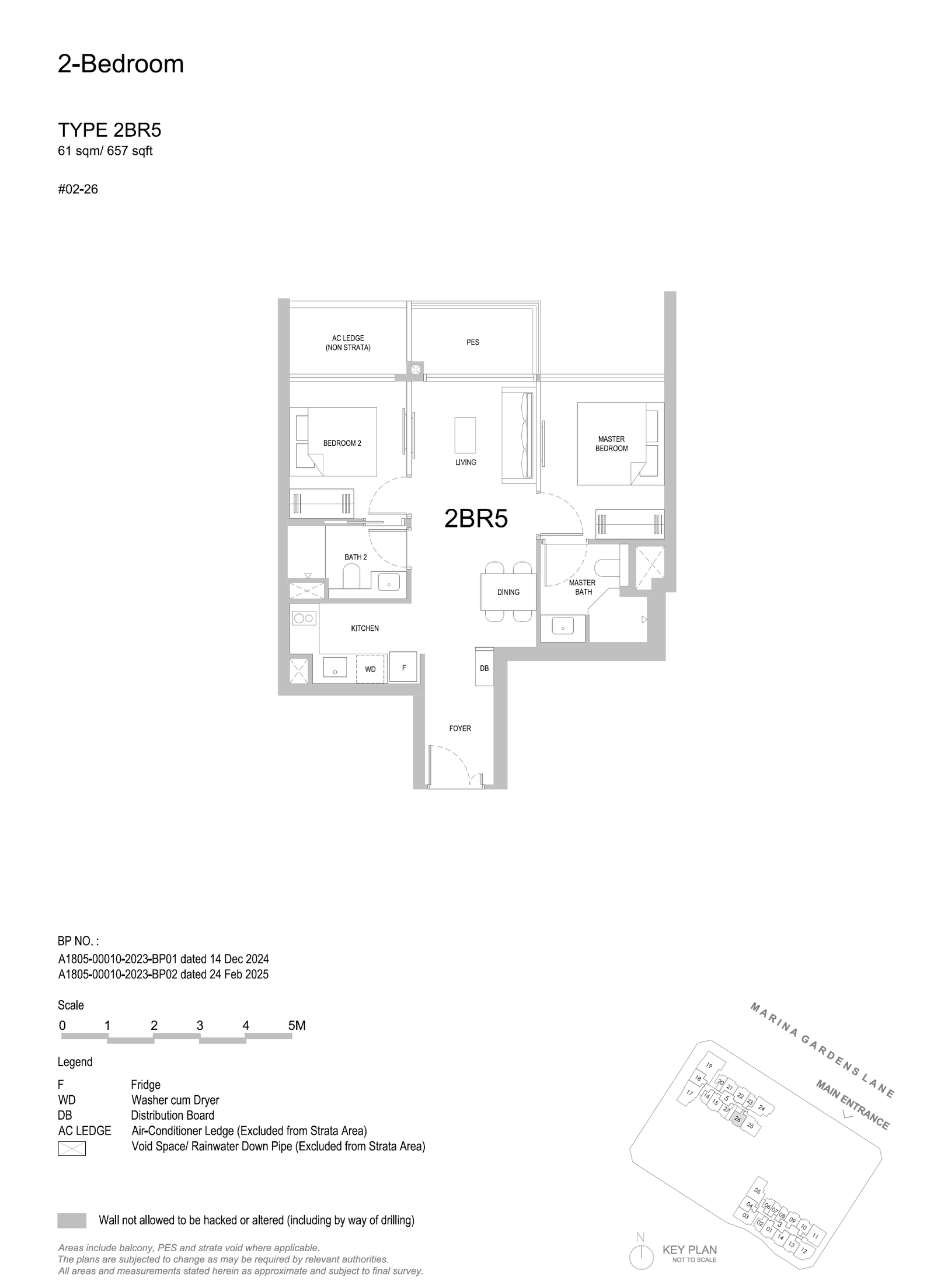 2BR5 floor plan