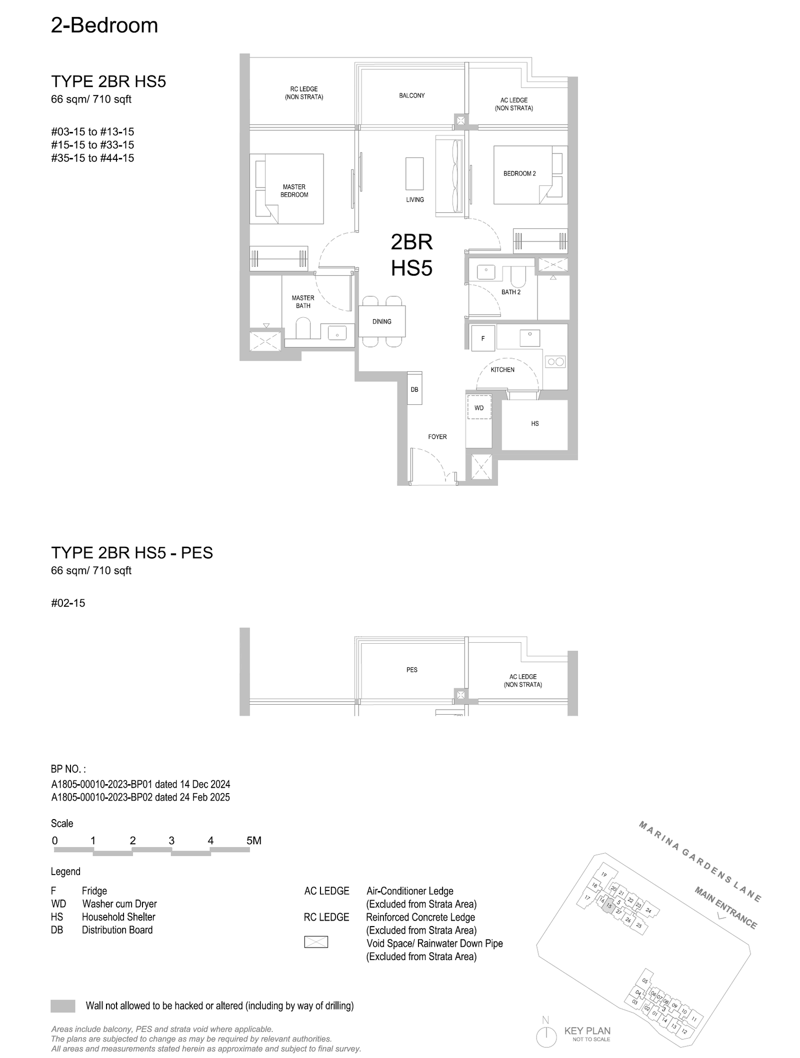2BRHS5 floor plan