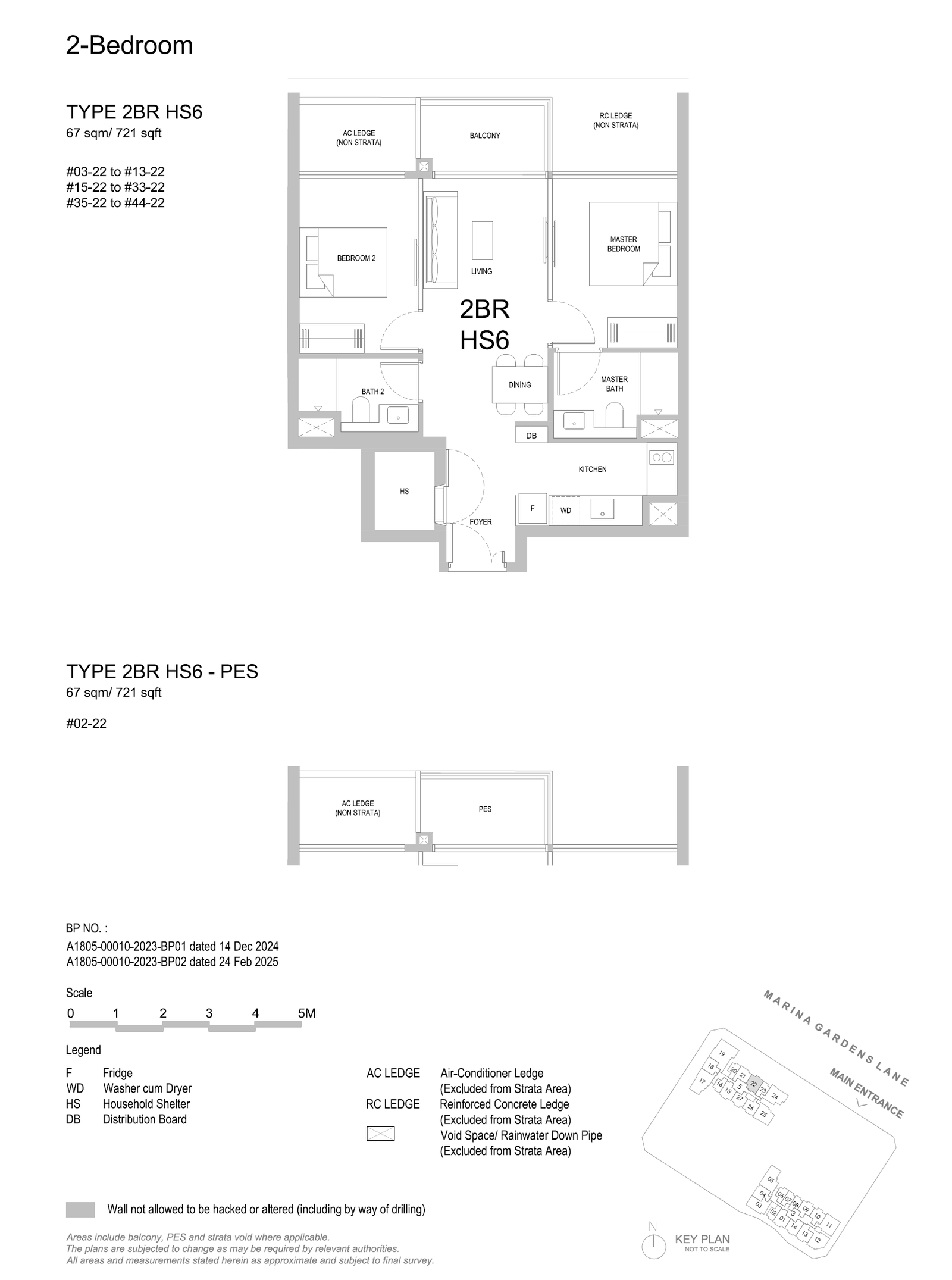 2BRHS6 floor plan