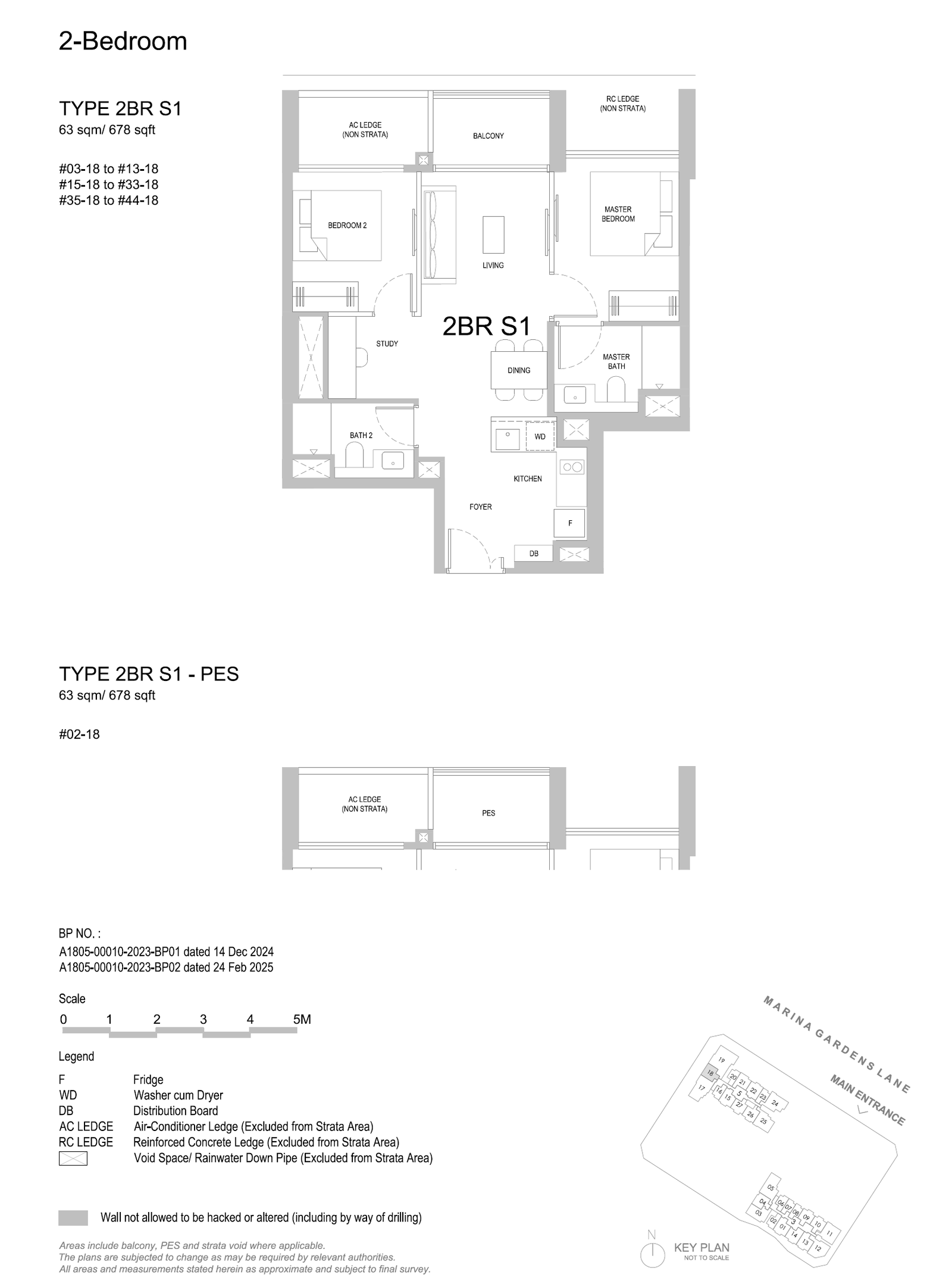 2BRS1 floor plan