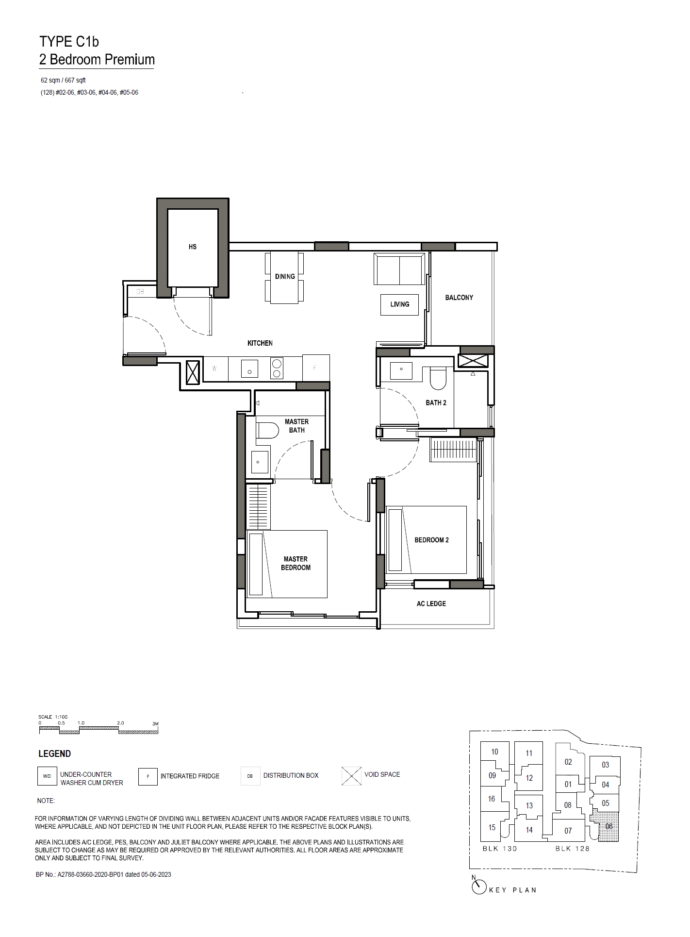 C1b floor plan