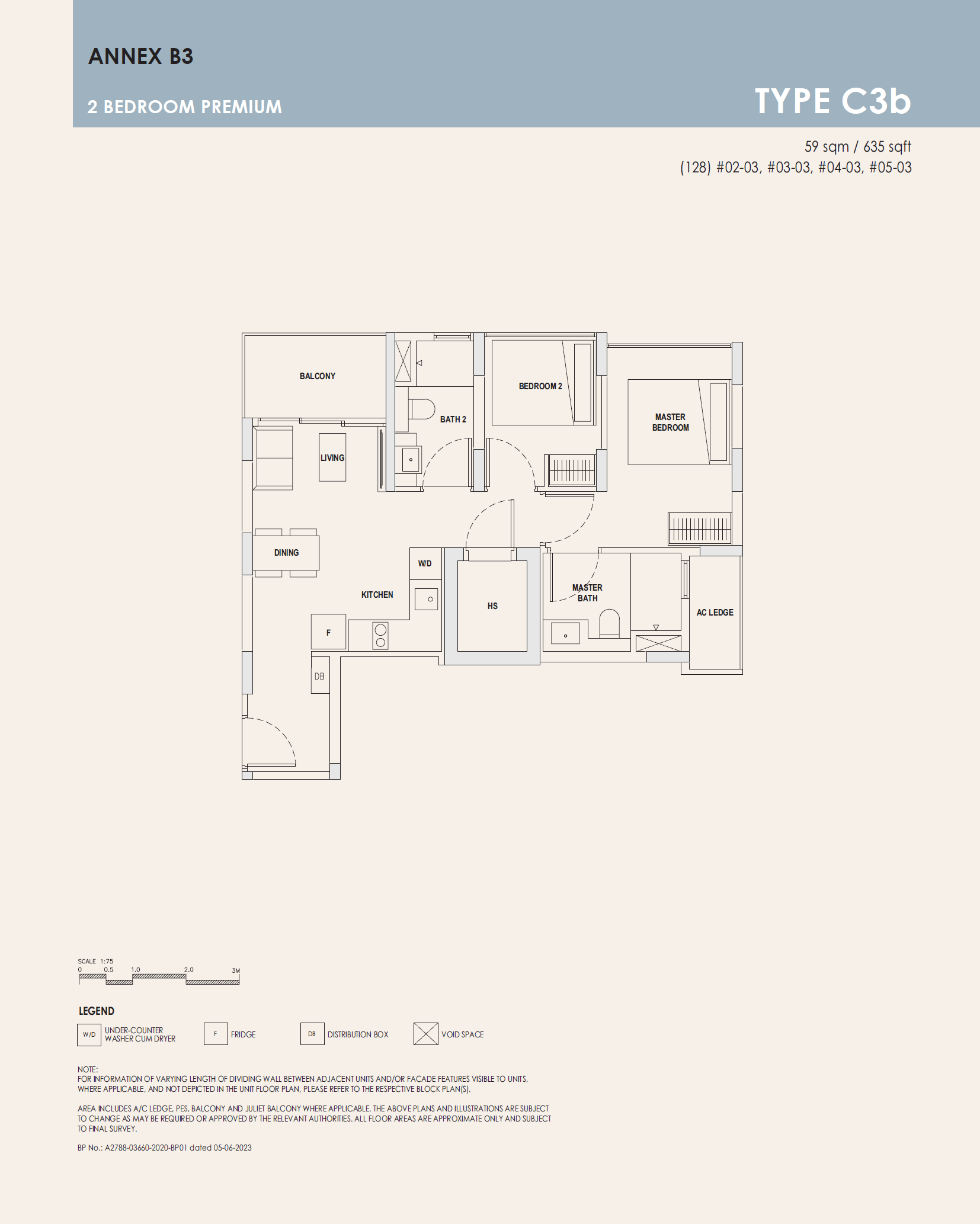 C3b floor plan