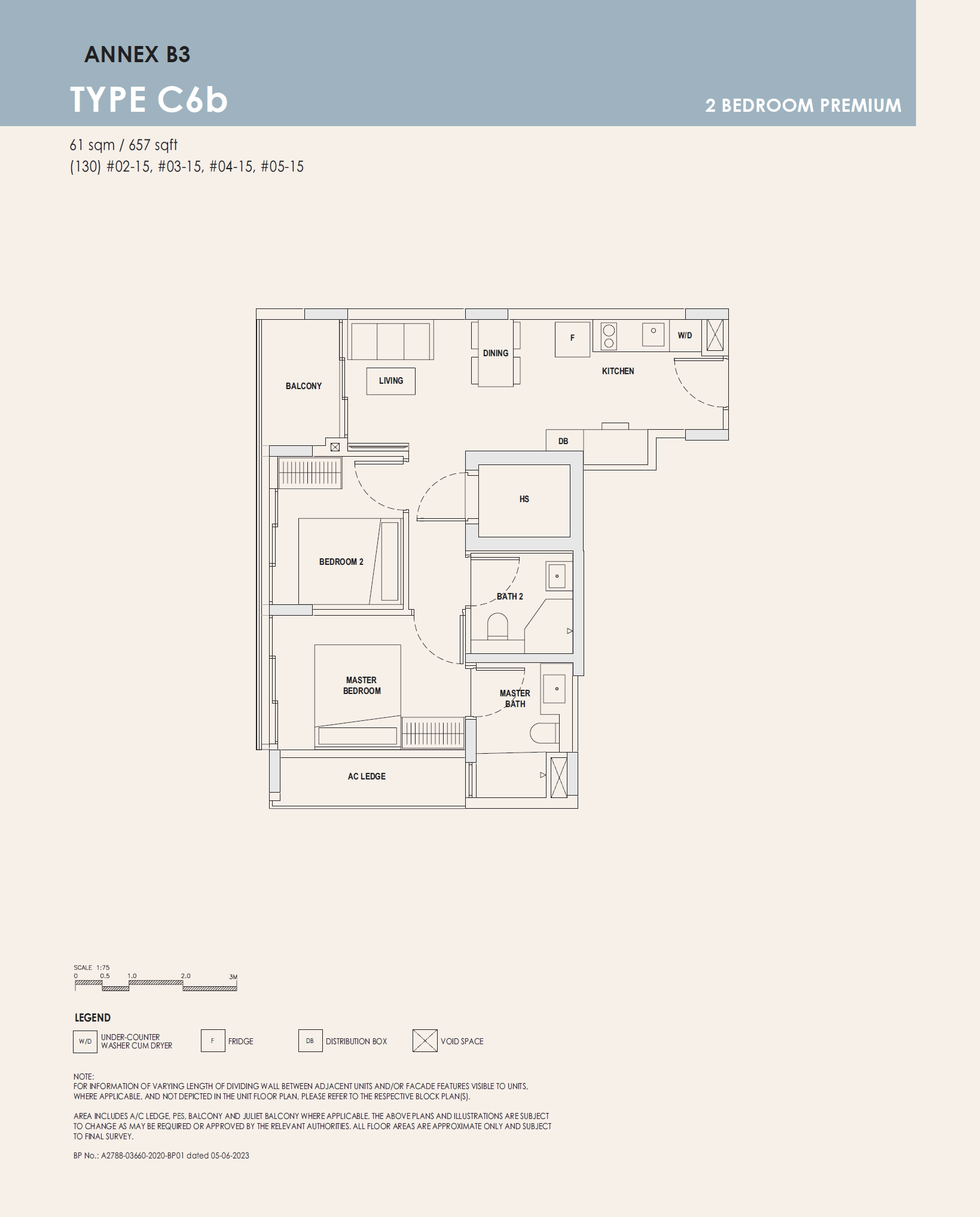C6b floor plan
