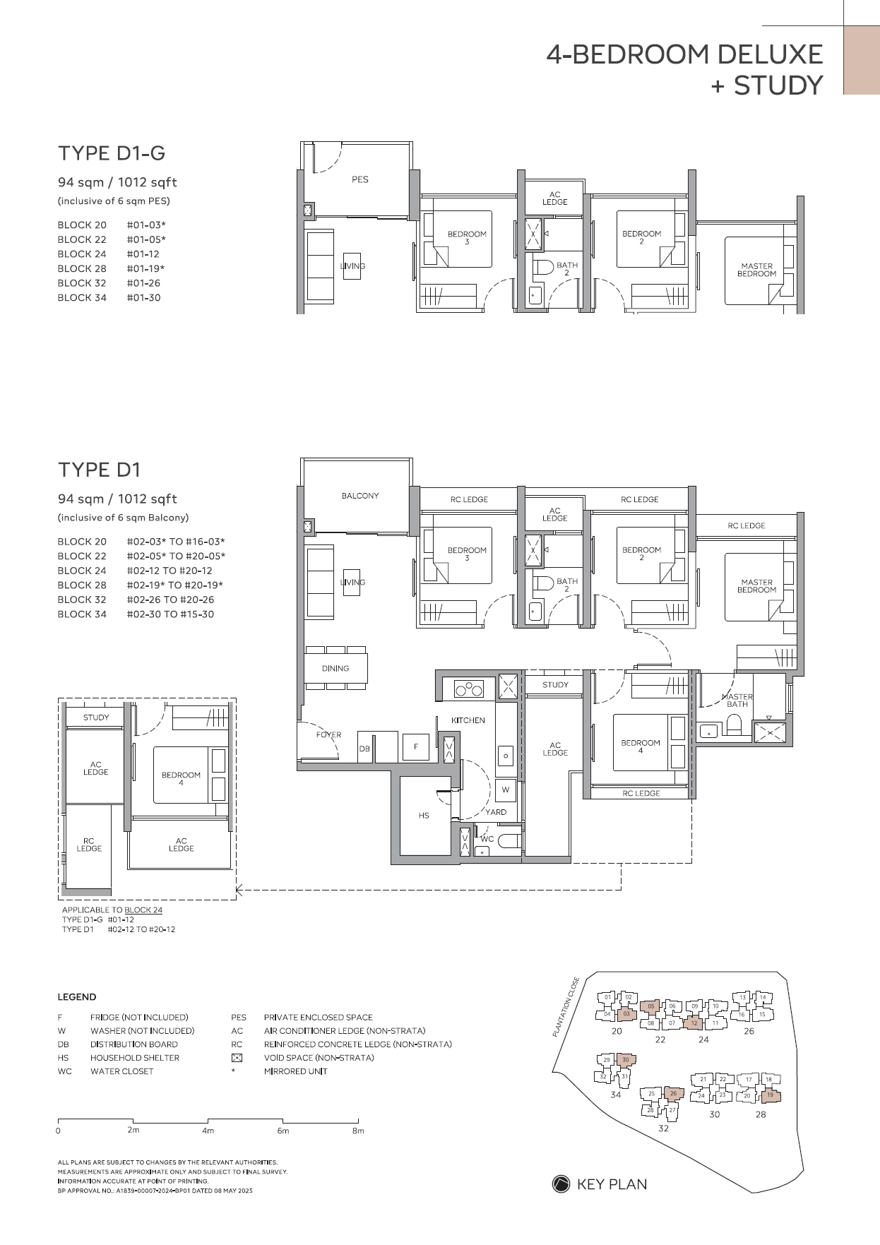 D1-G floor plan