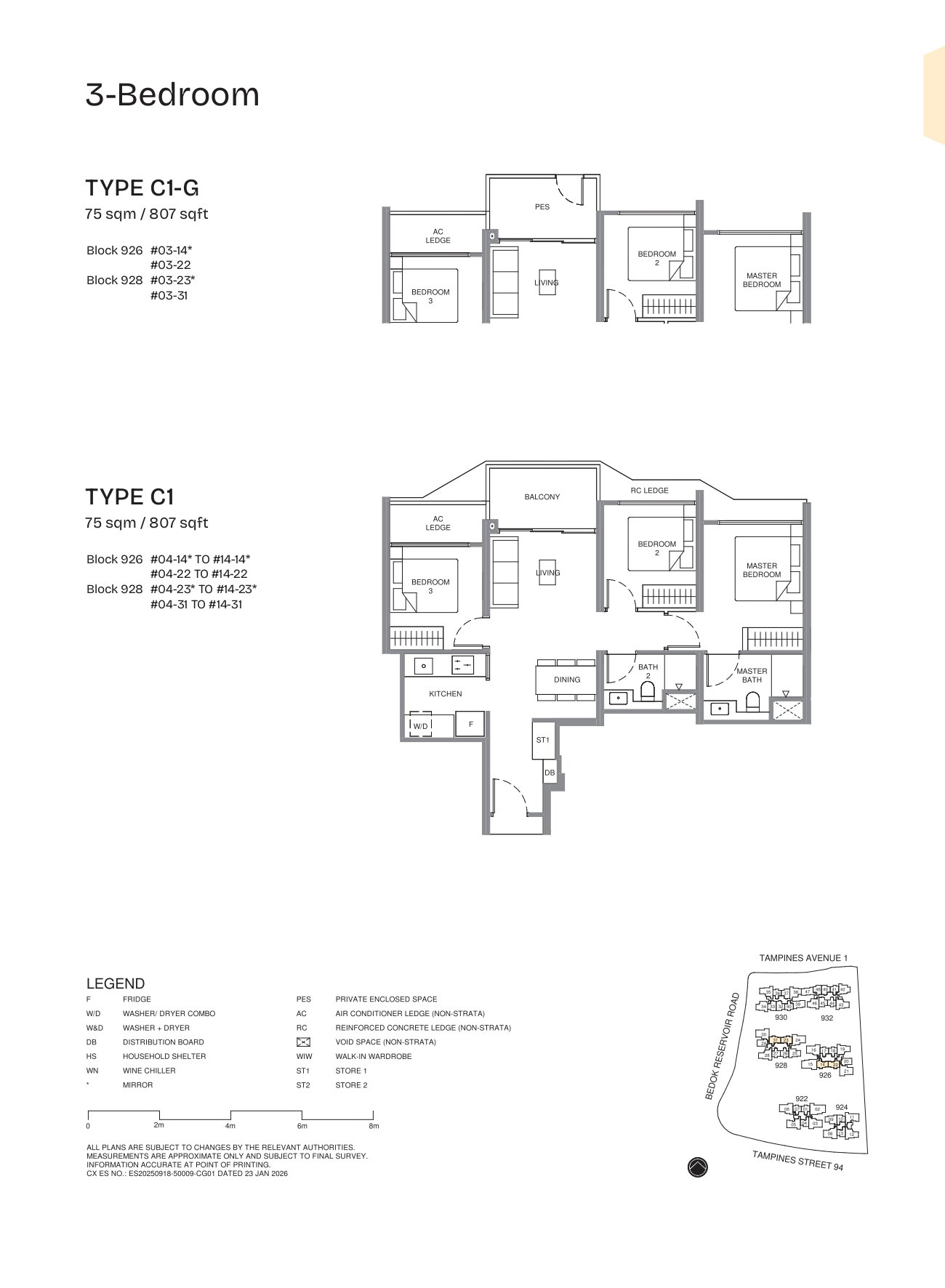 C1G floor plan