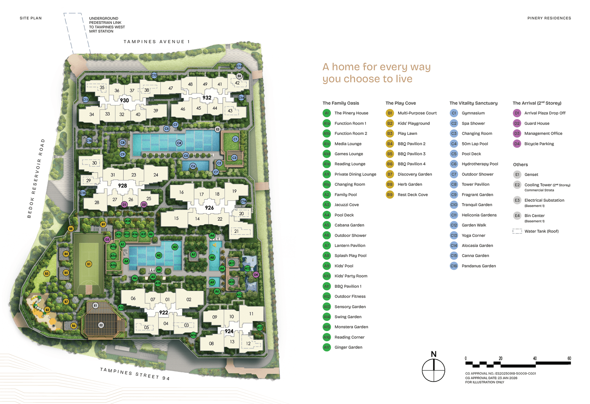 Pinery Residences site plan 2