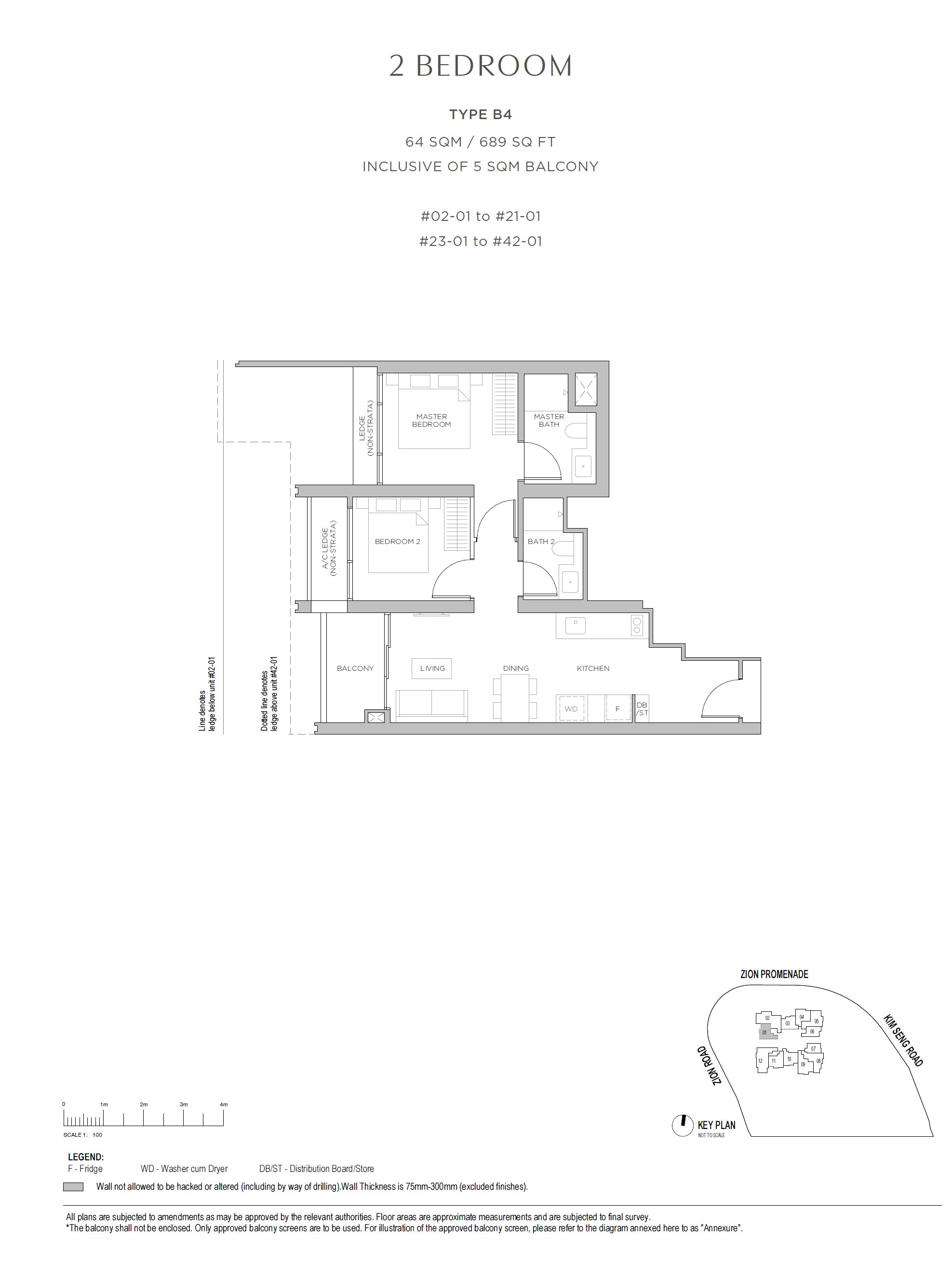 B4 floor plan