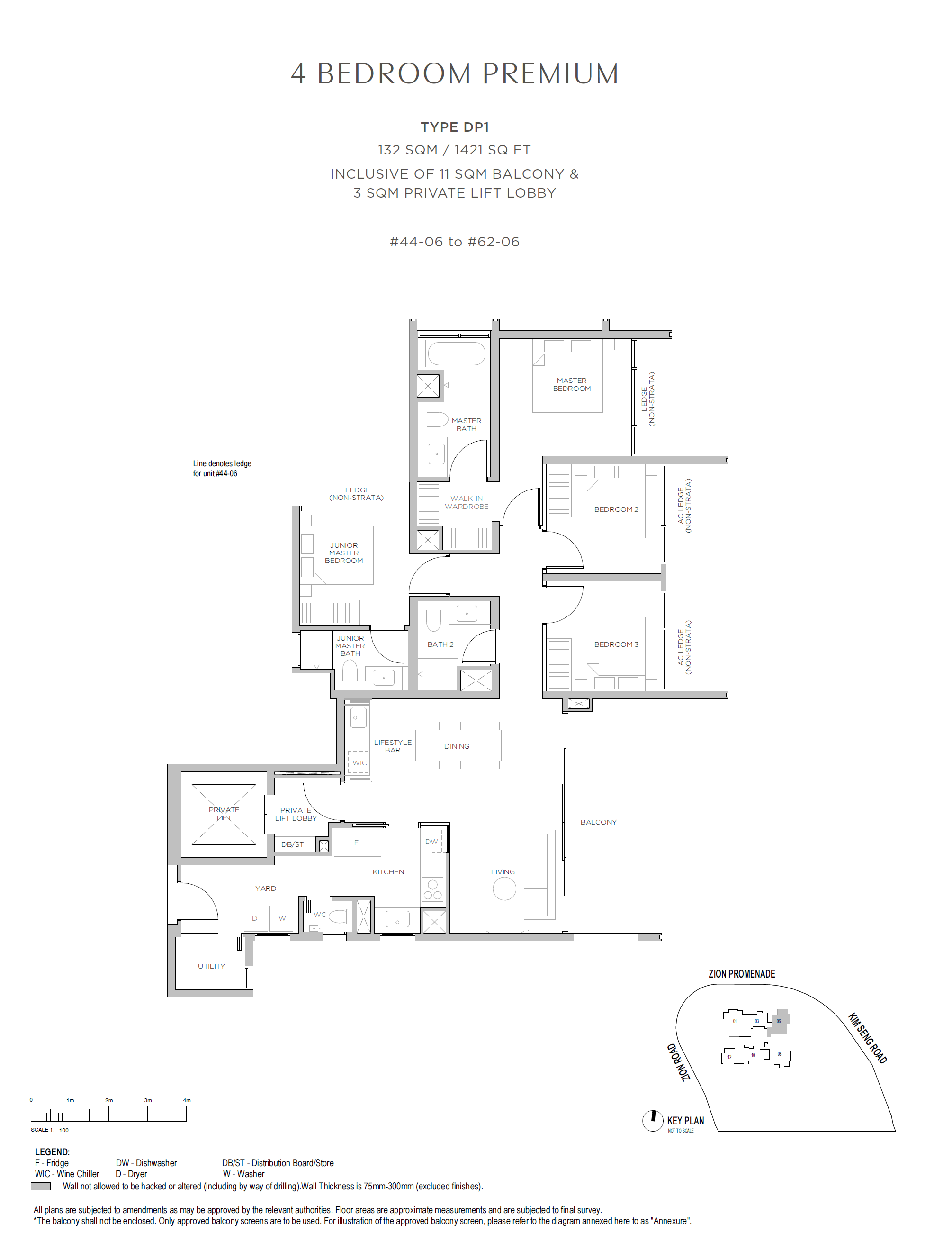 DP1 floor plan