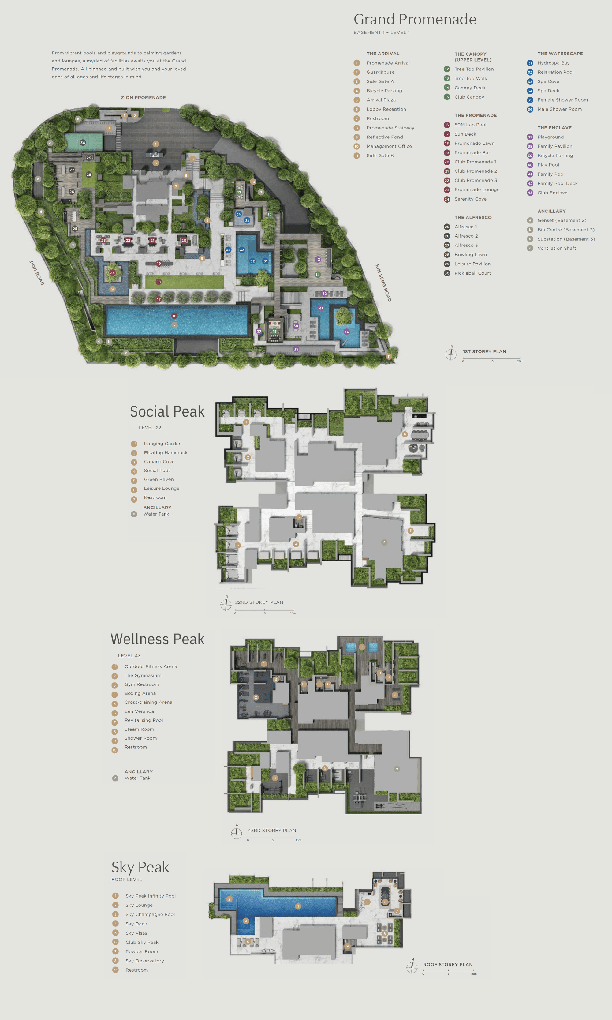 Promenade Peak site plan 2