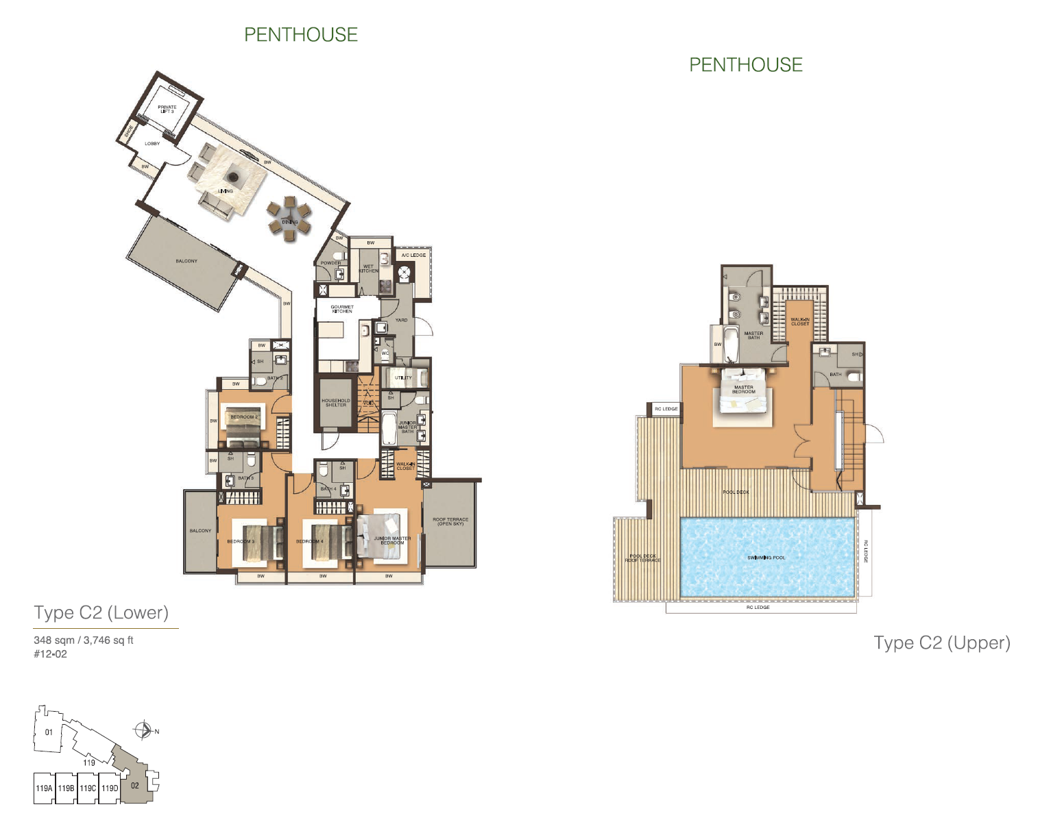 C2 floor plan