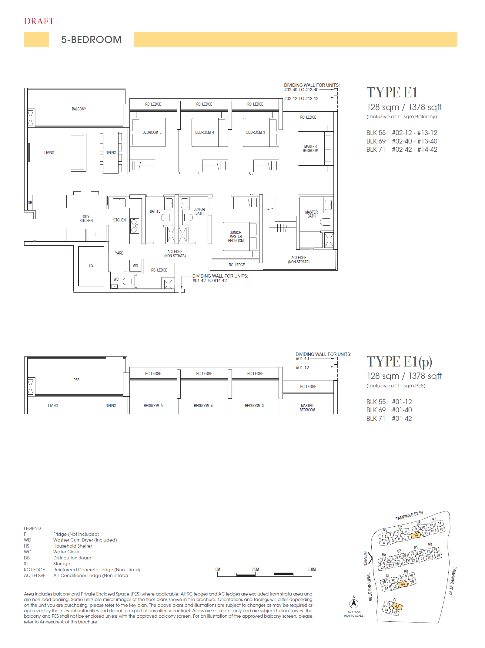 e1 floor plan