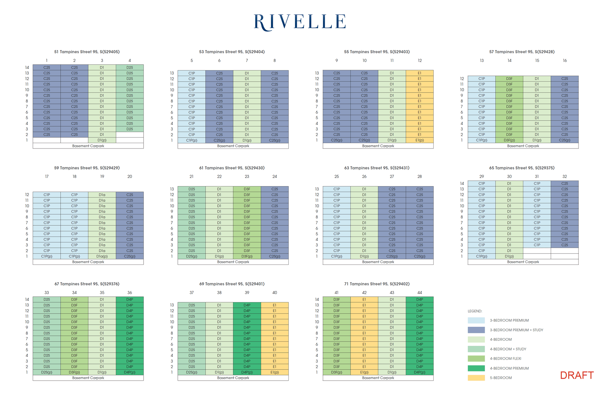 Rivelle Tampines site plan 2