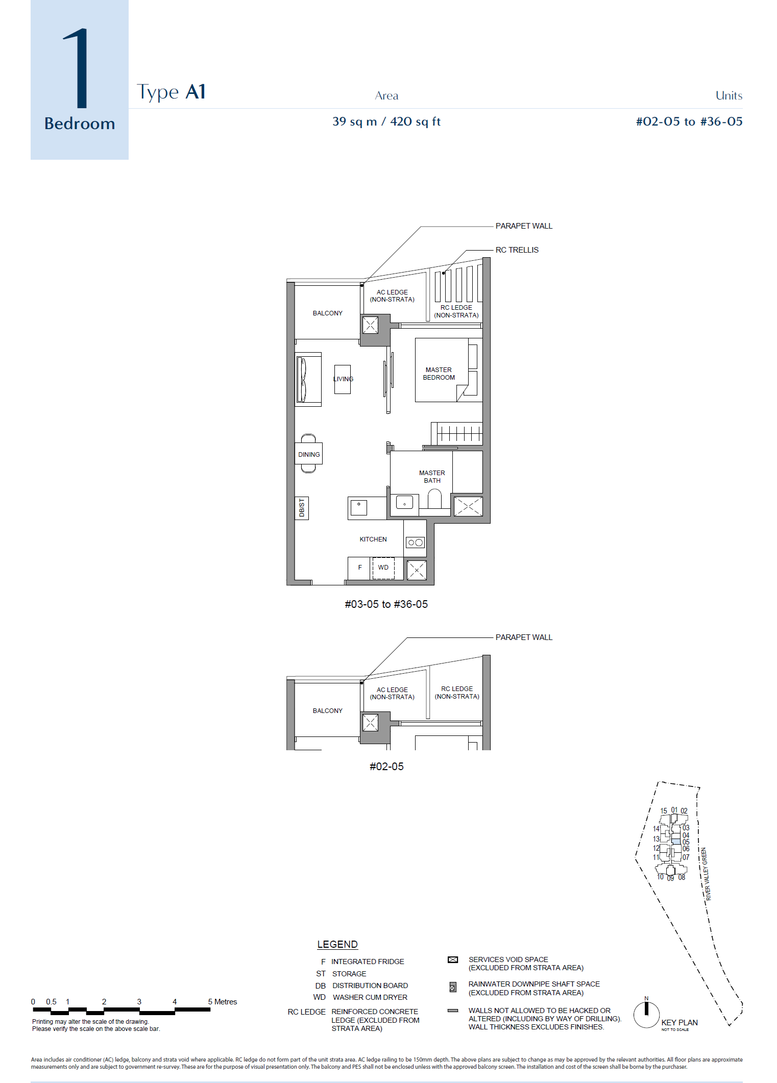 A1 floor plan