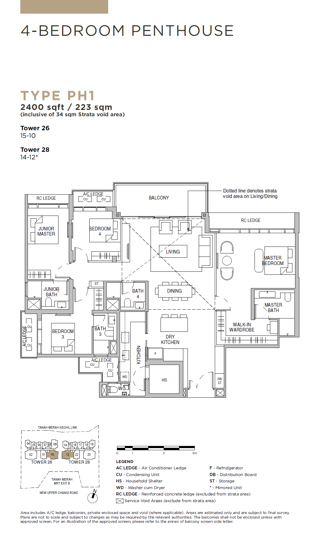 PH1 floor plan
