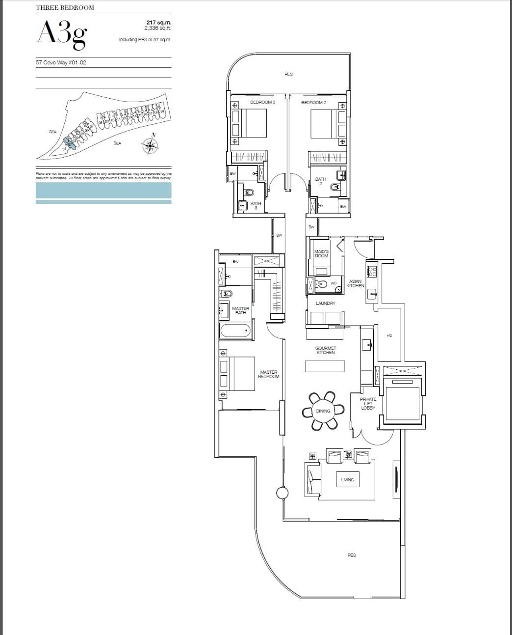A3g floor plan