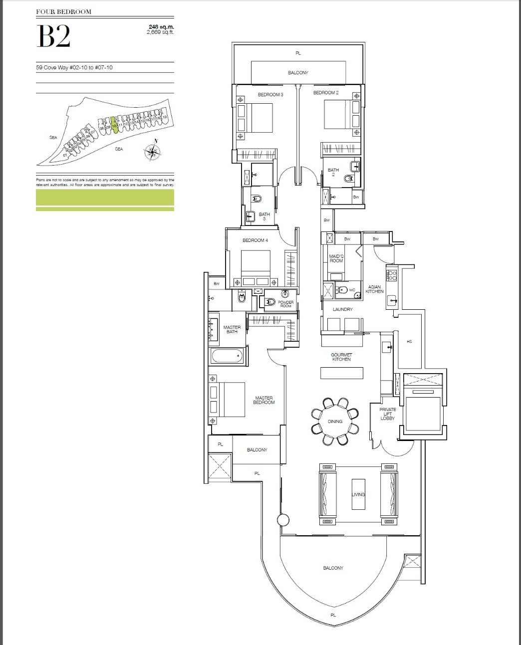 B2 floor plan