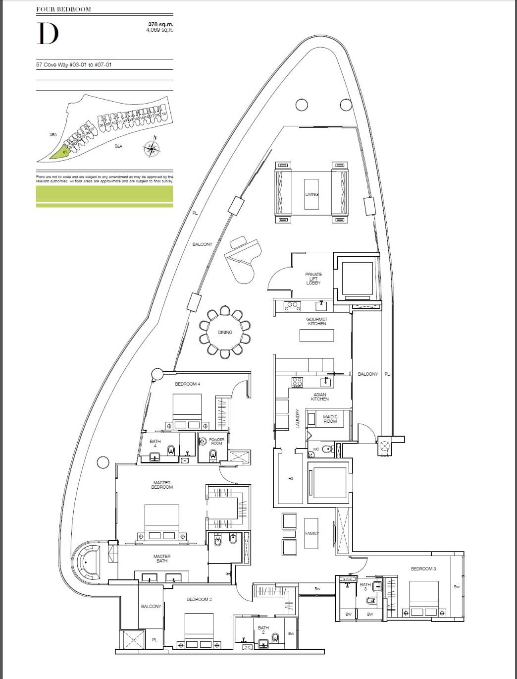 D floor plan