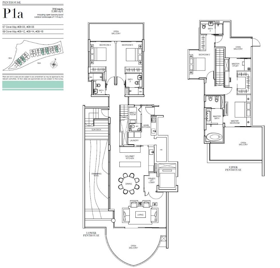 P1a floor plan