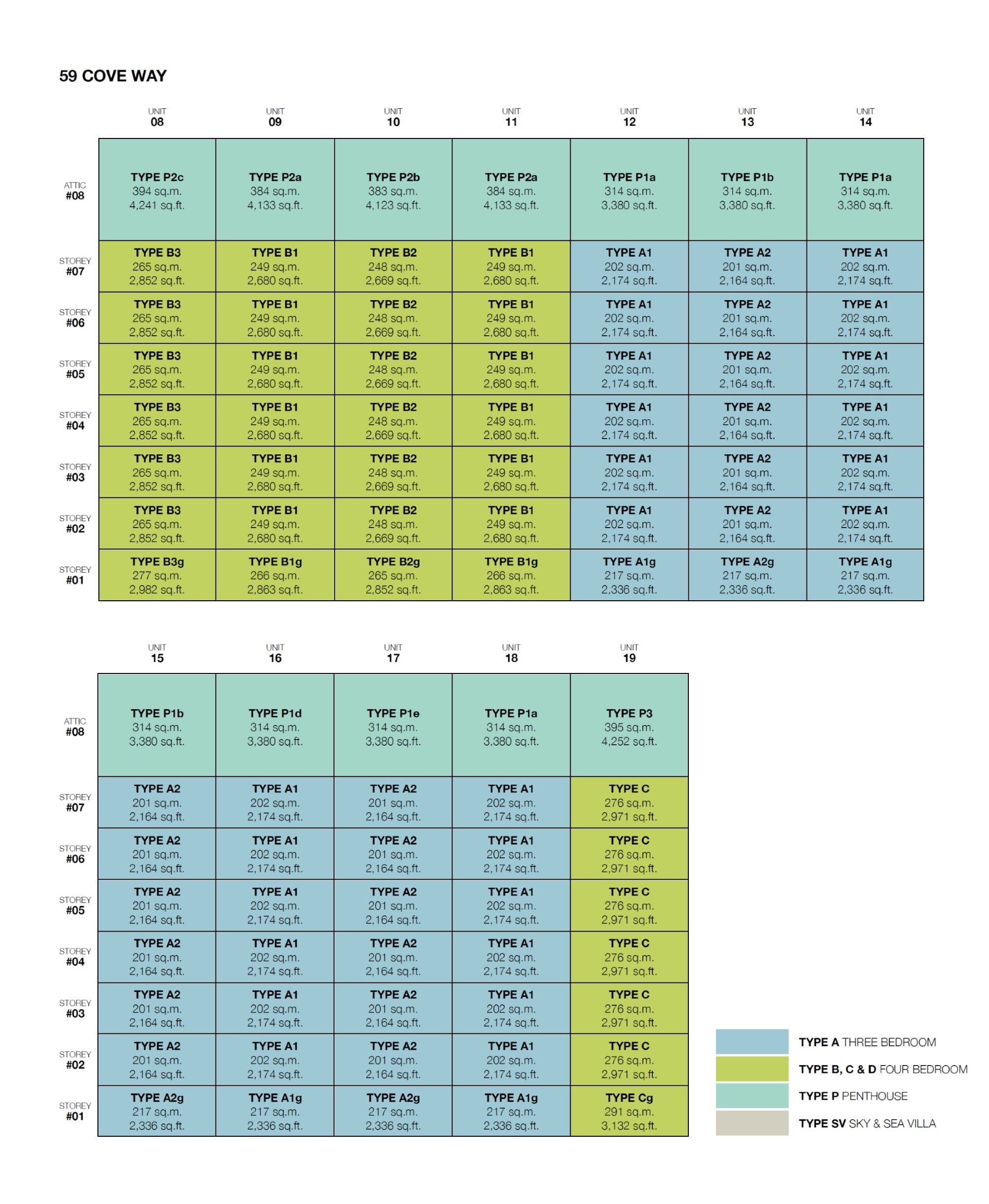 Seascape 涛源湾 site plan 3
