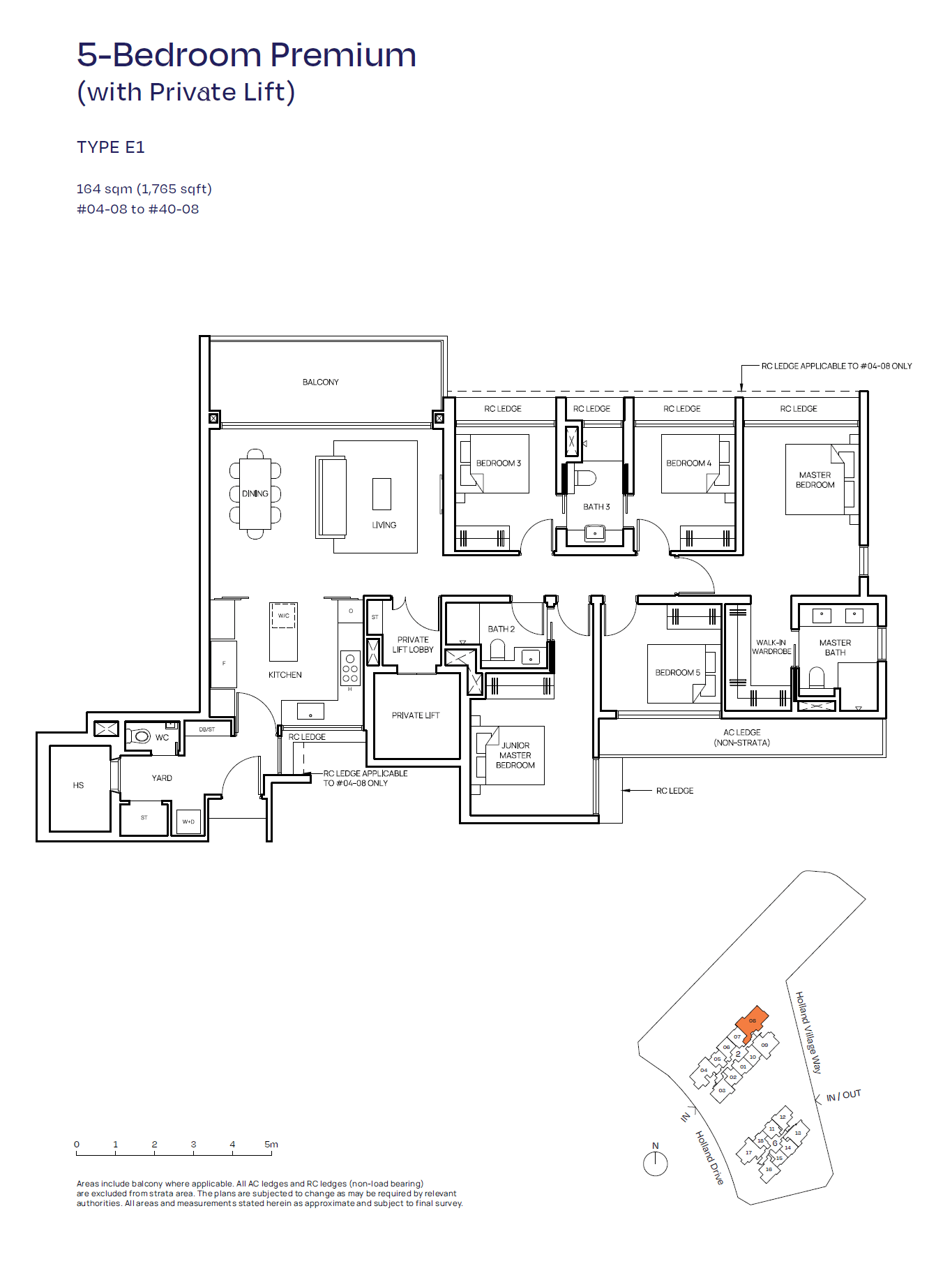 E1 floor plan