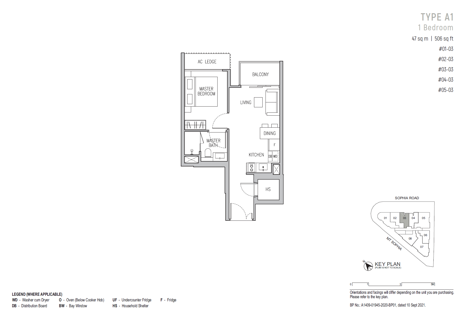 A1 floor plan
