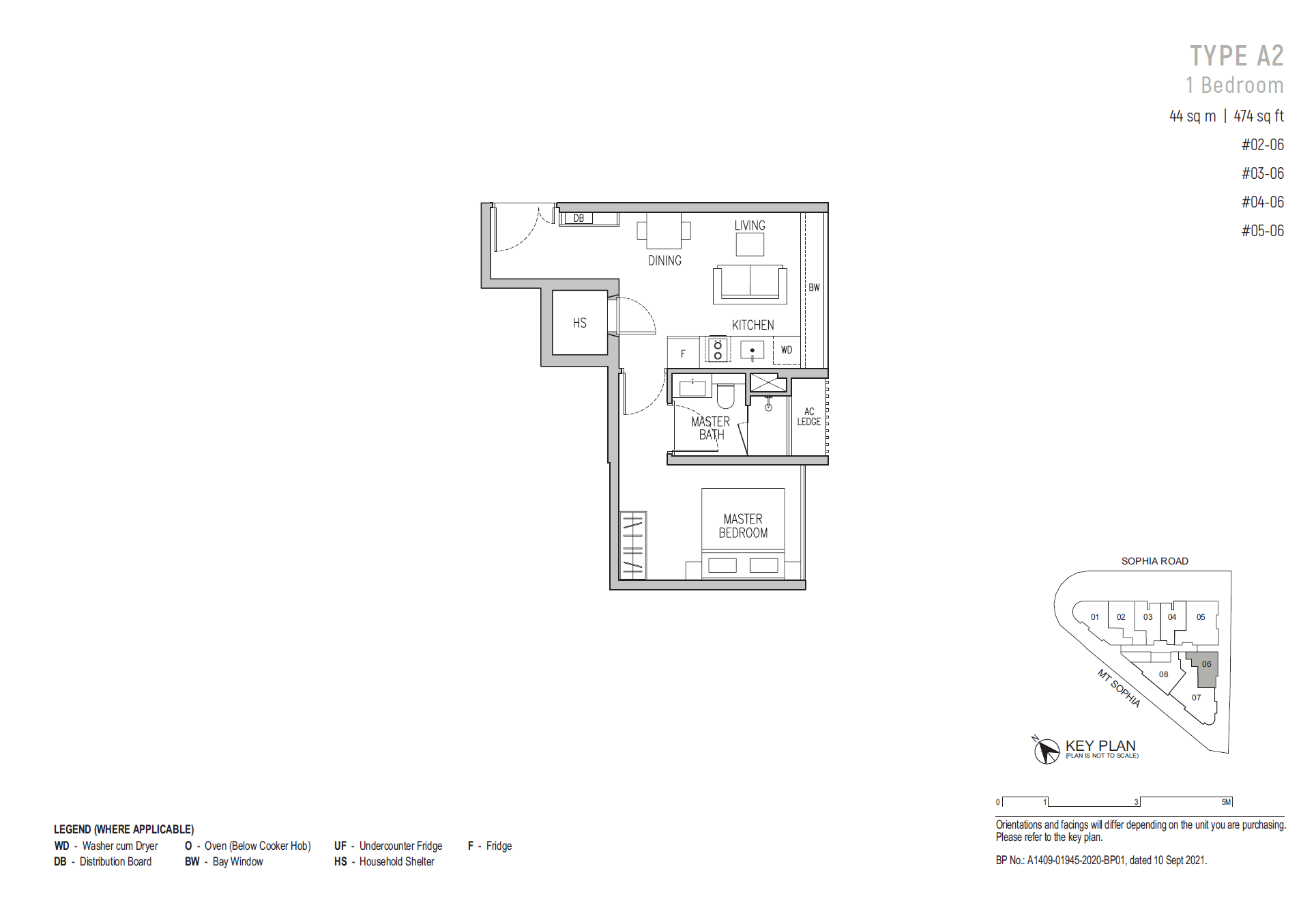 A2 floor plan