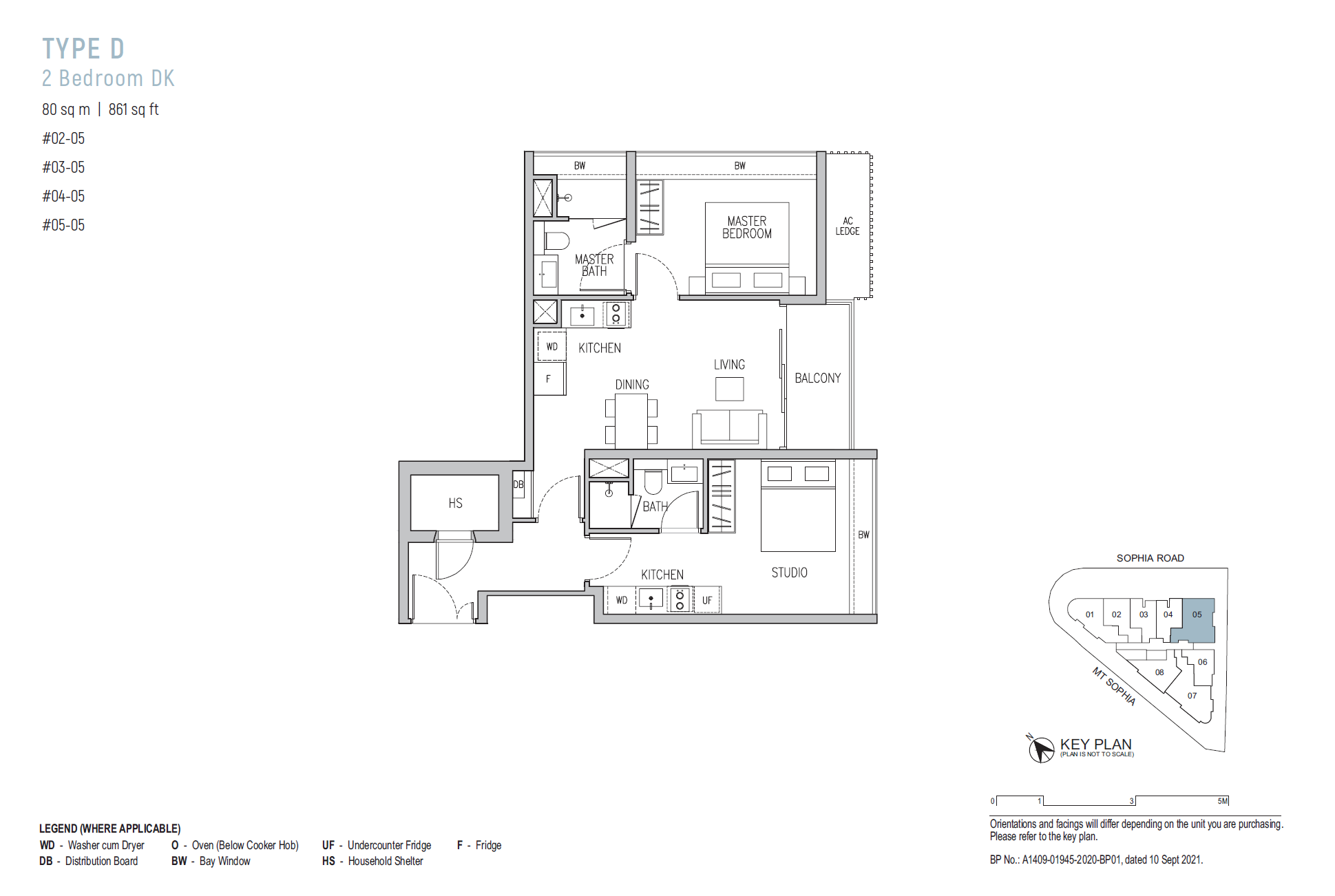 D floor plan