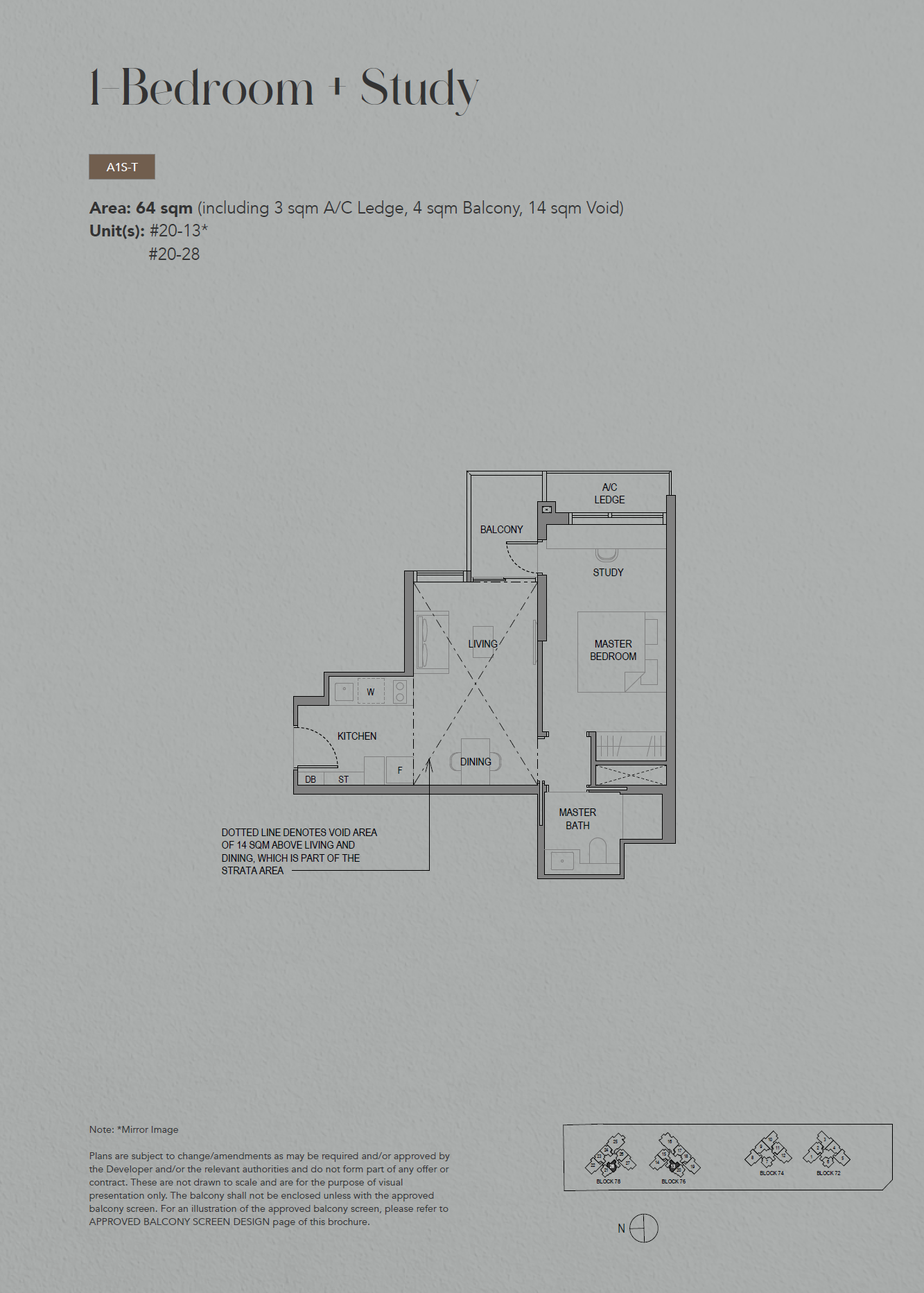 A1ST floor plan