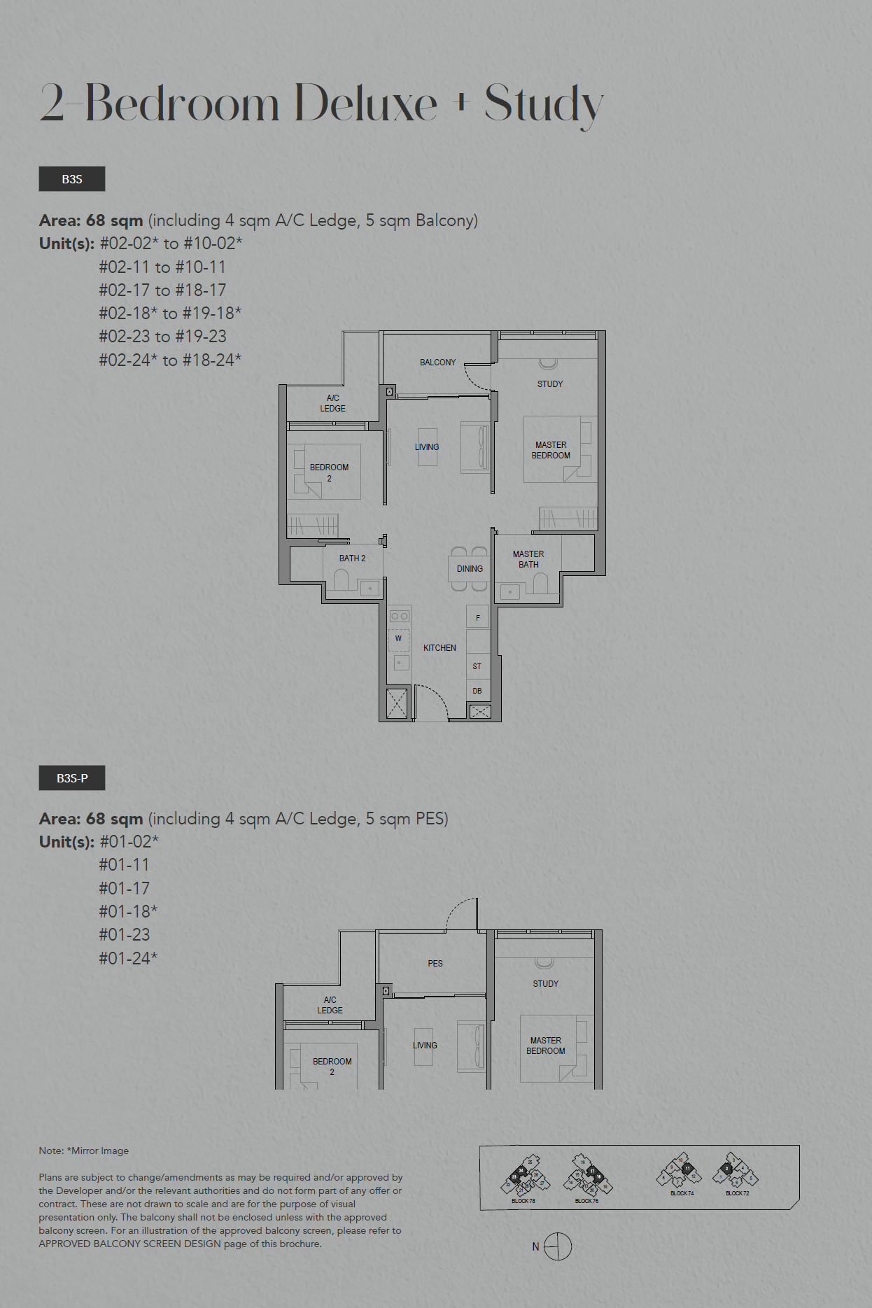 B3S floor plan