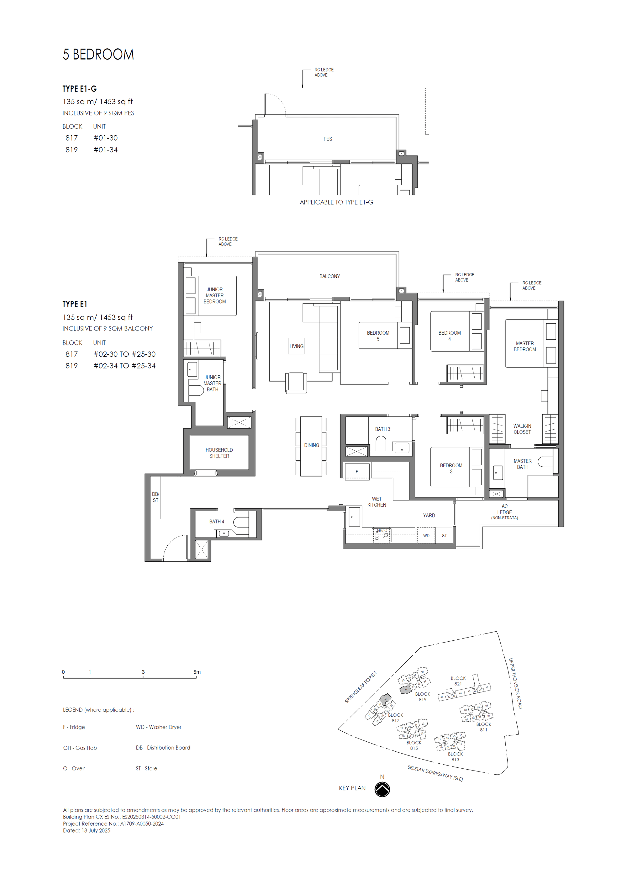 E1 floor plan