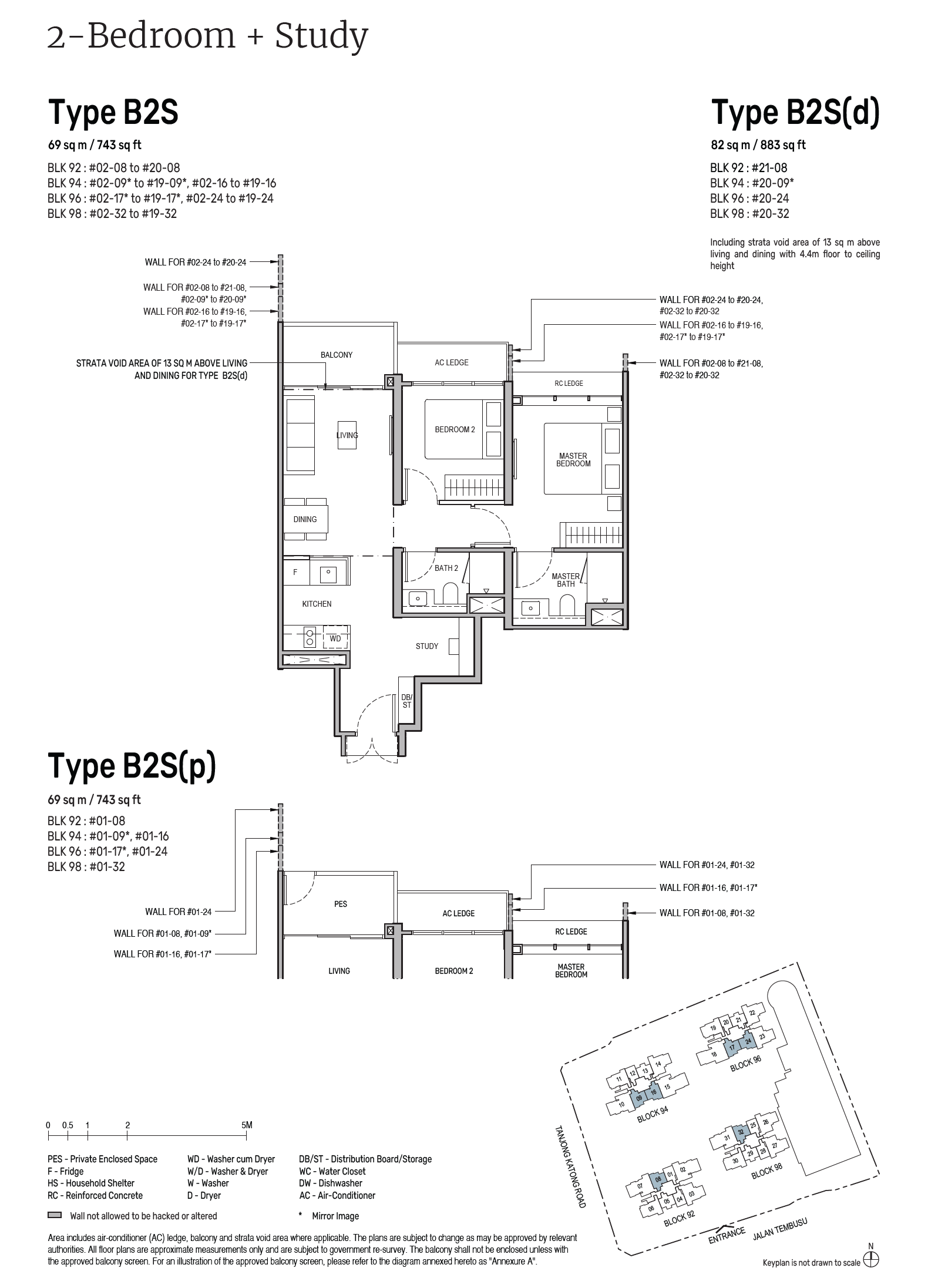 B2S(p) floor plan