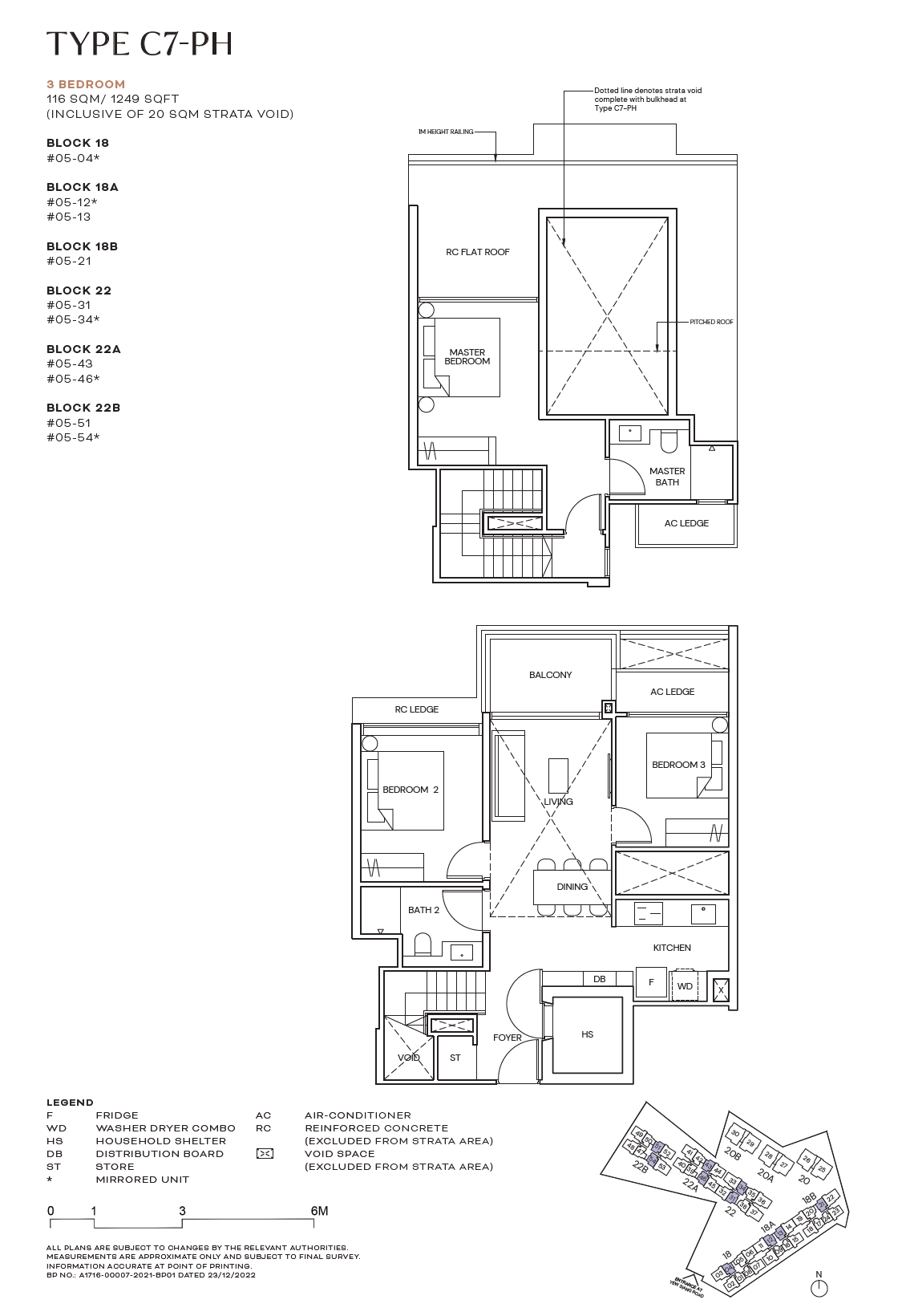 C7-PH floor plan