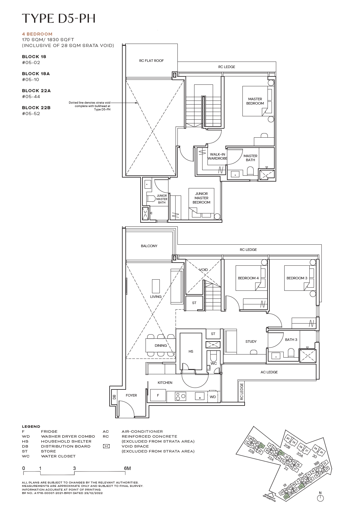 D5-PH floor plan
