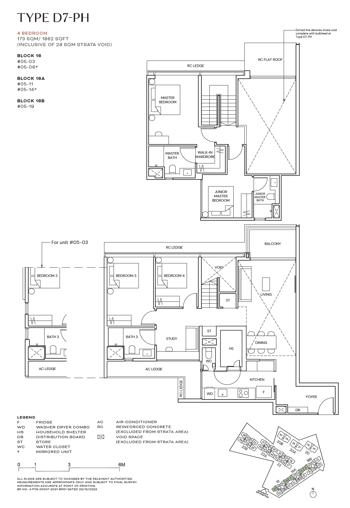 D7-PH floor plan
